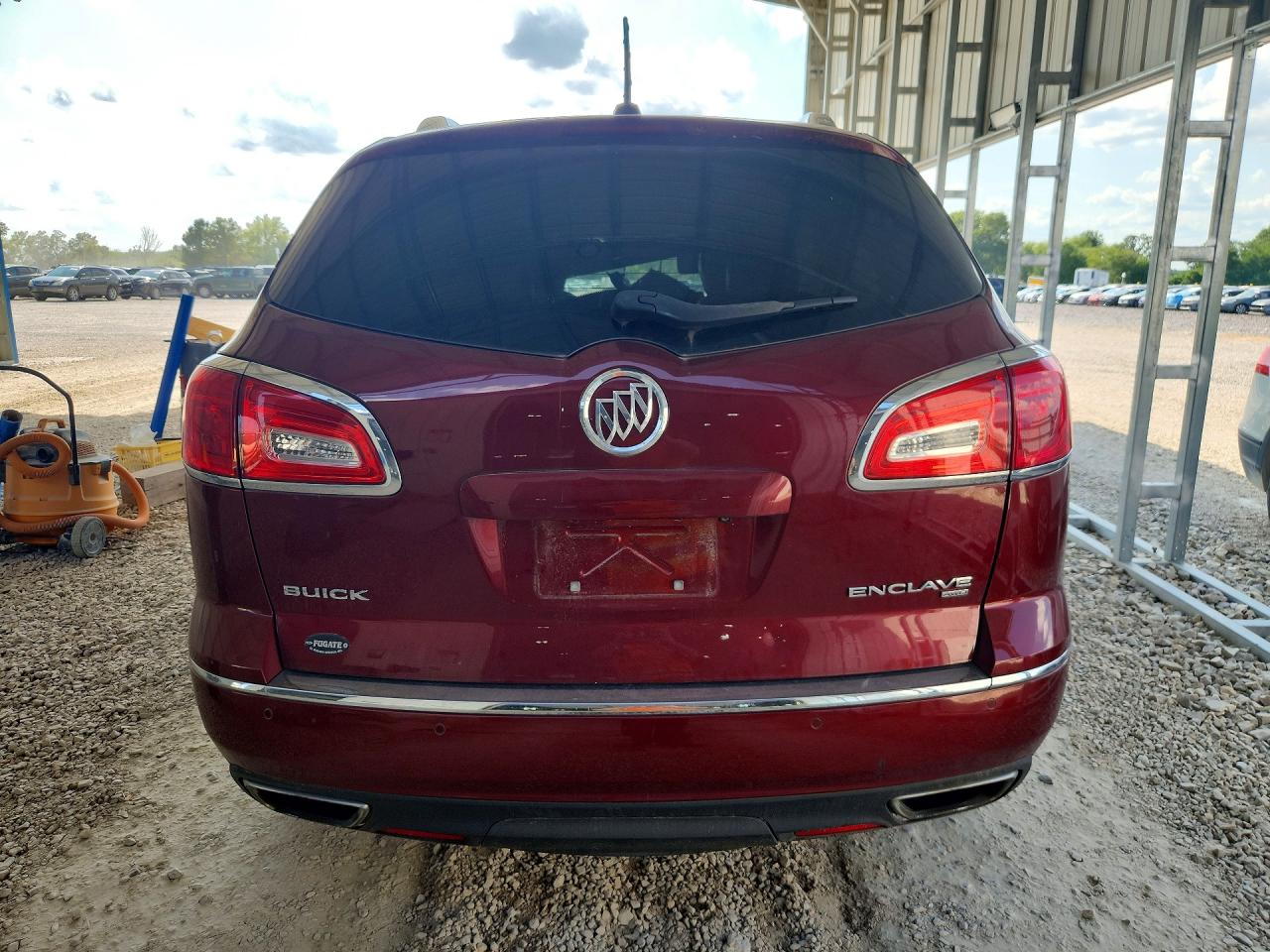 2016 Buick Enclave Burgundy vin: 5GAKVBKD2GJ317631