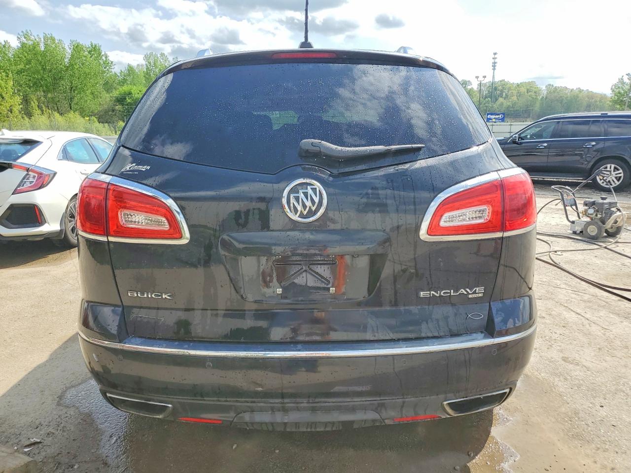 2017 Buick Enclave Black vin: 5GAKVBKD2HJ139477