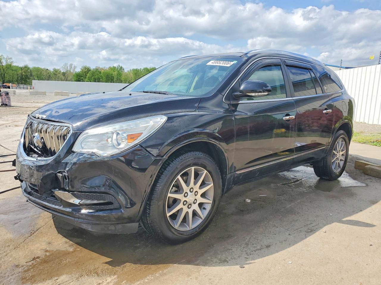 2017 Buick Enclave Black vin: 5GAKVBKD2HJ139477