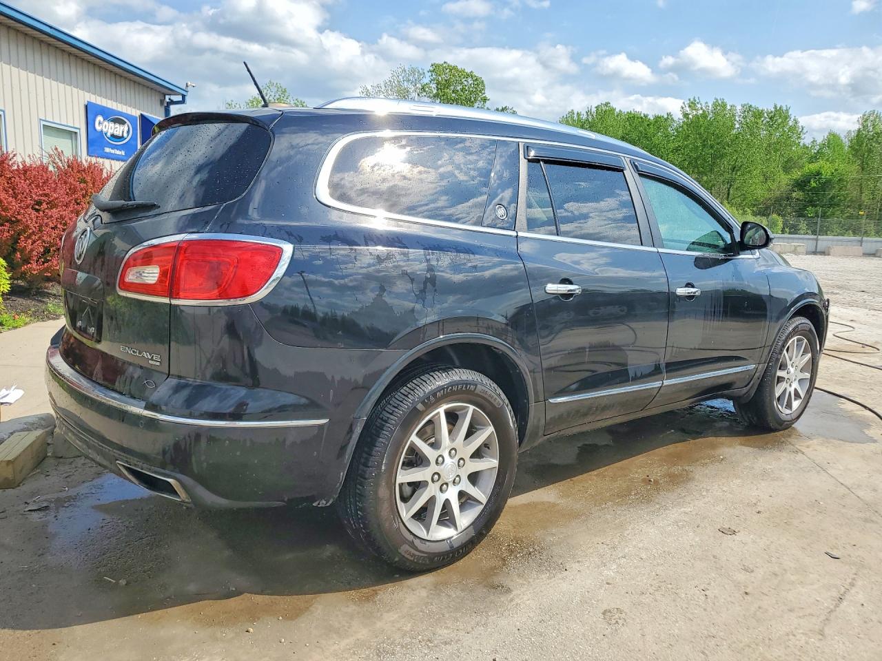 2017 Buick Enclave Black vin: 5GAKVBKD2HJ139477
