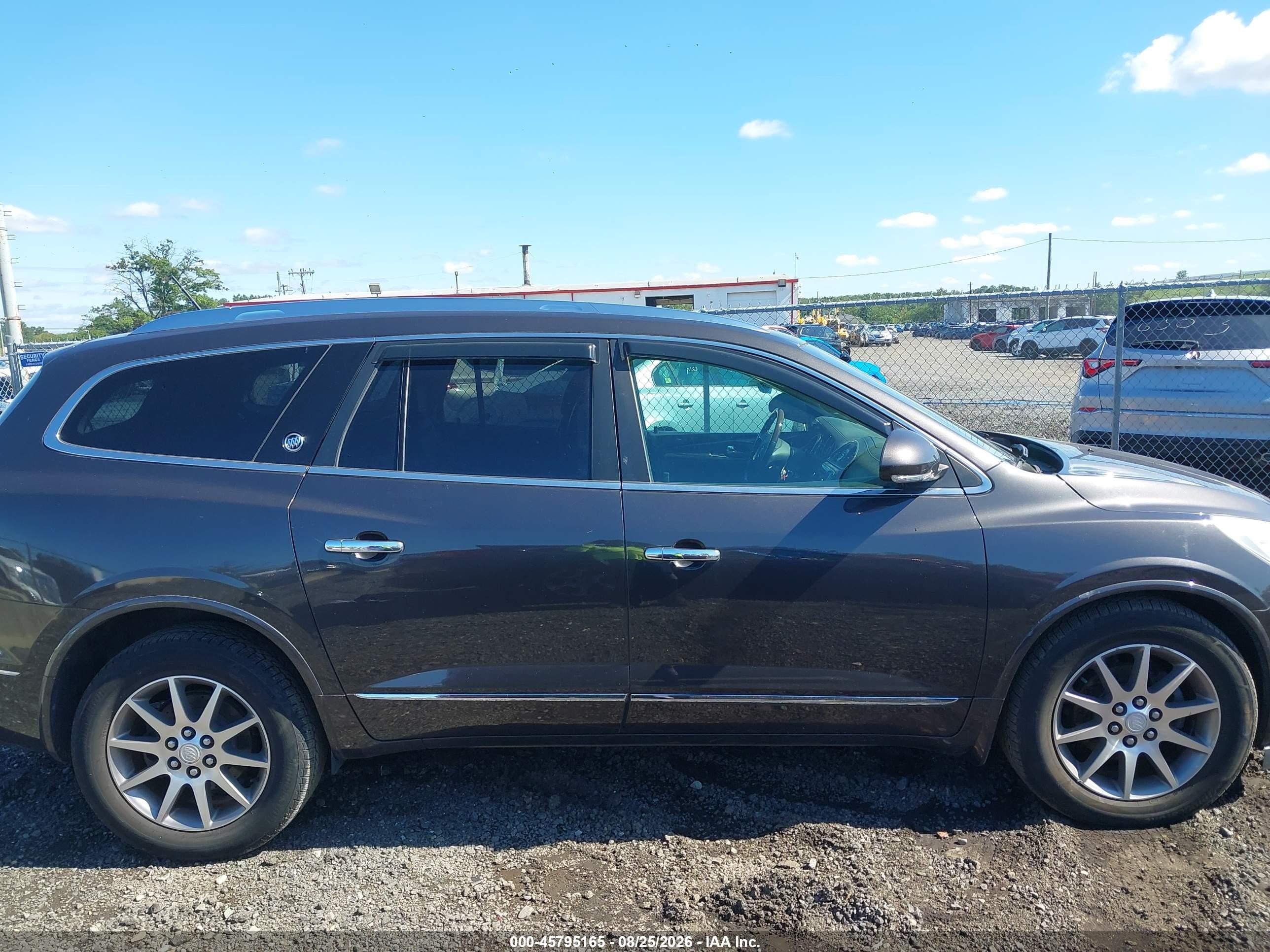 2014 Buick Enclave Leather Серый vin: 5GAKVBKD3EJ187761