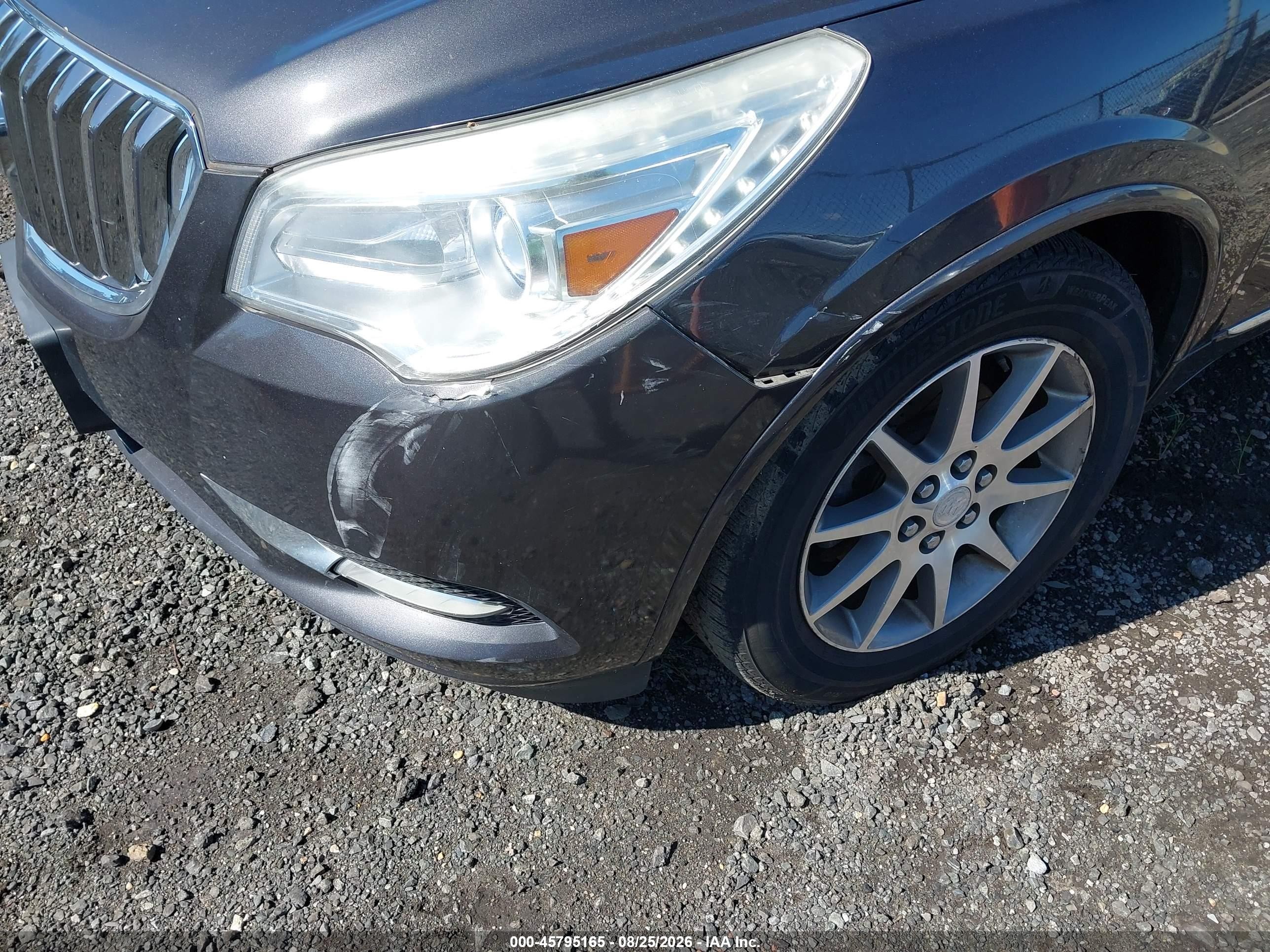 2014 Buick Enclave Leather Серый vin: 5GAKVBKD3EJ187761