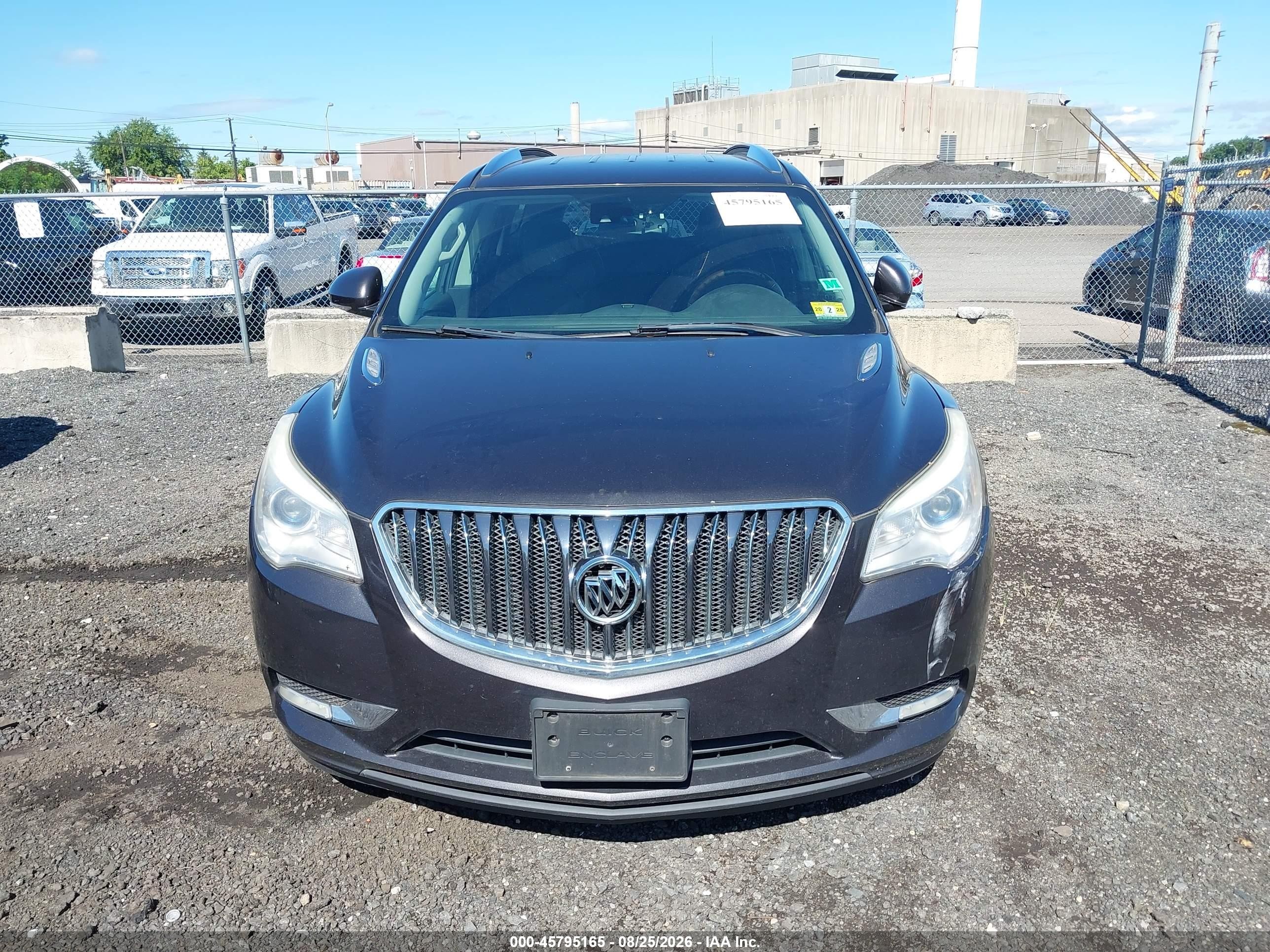 2014 Buick Enclave Leather Серый vin: 5GAKVBKD3EJ187761