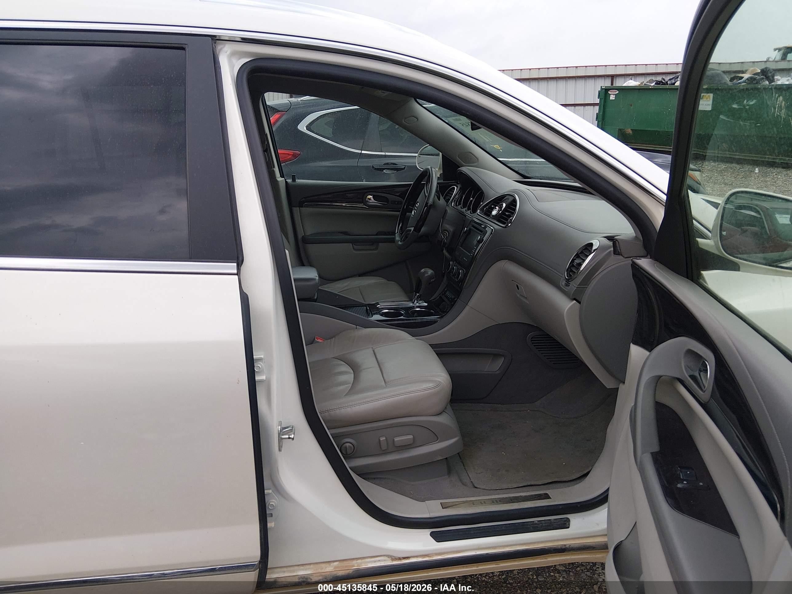2015 Buick Enclave Leather Beige vin: 5GAKVBKD3FJ187759