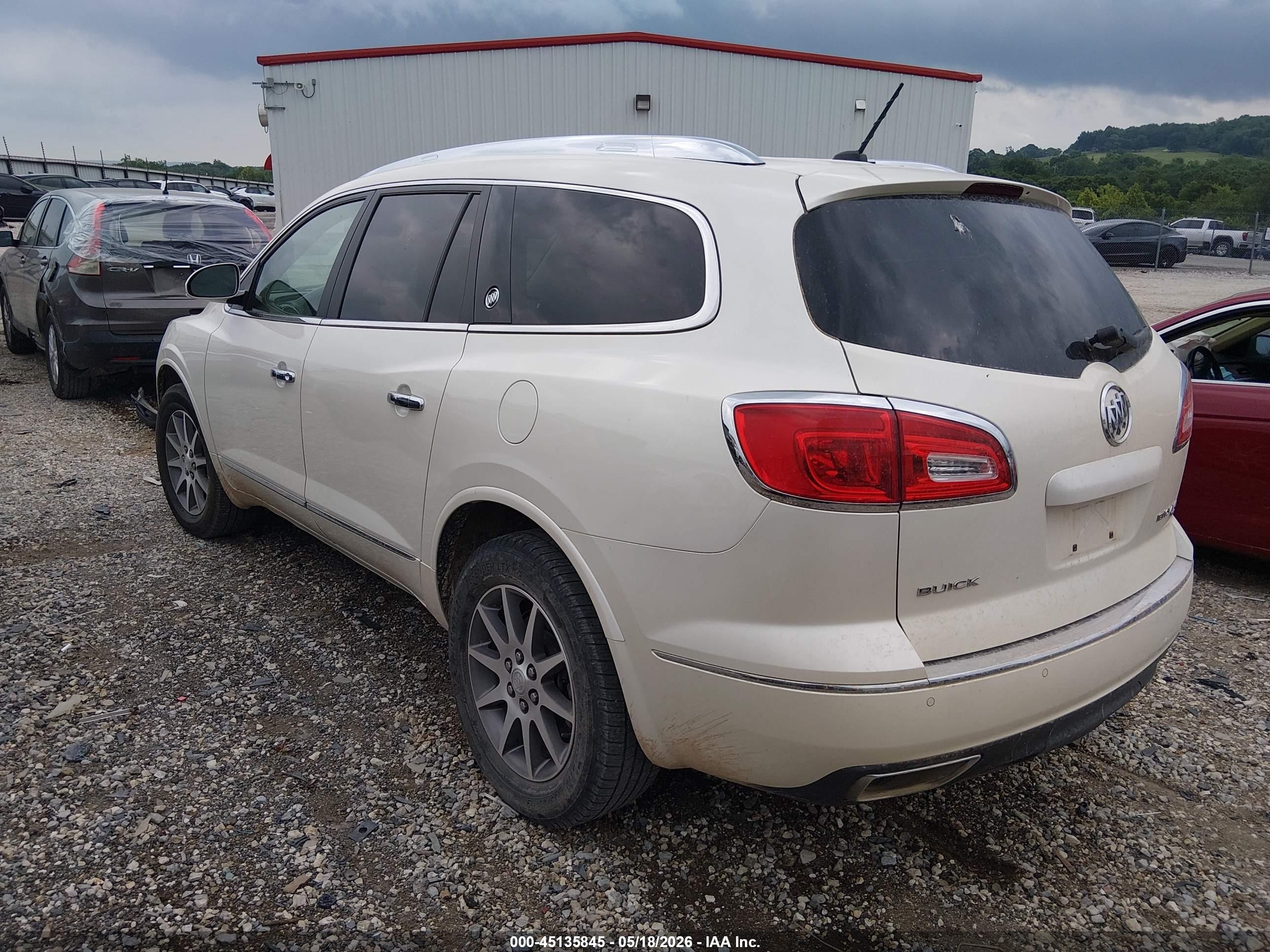 2015 Buick Enclave Leather Beige vin: 5GAKVBKD3FJ187759