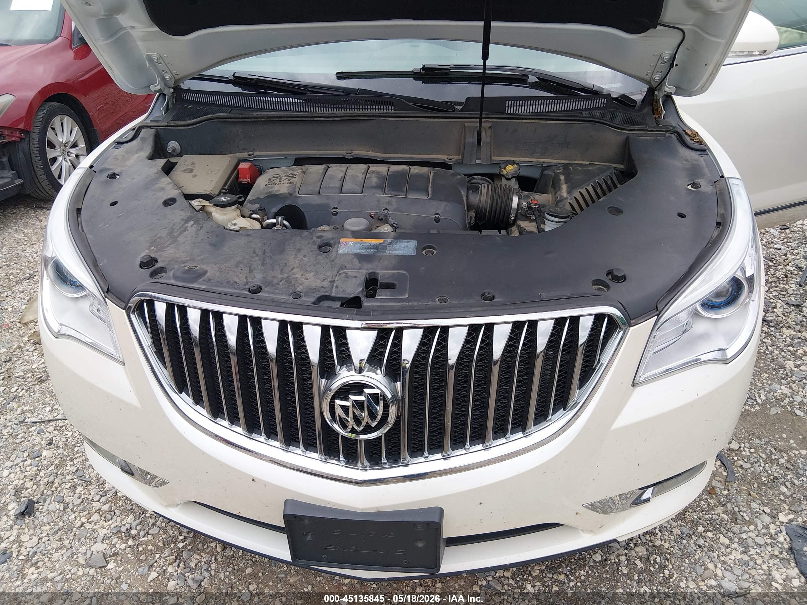 2015 Buick Enclave Leather Beige vin: 5GAKVBKD3FJ187759