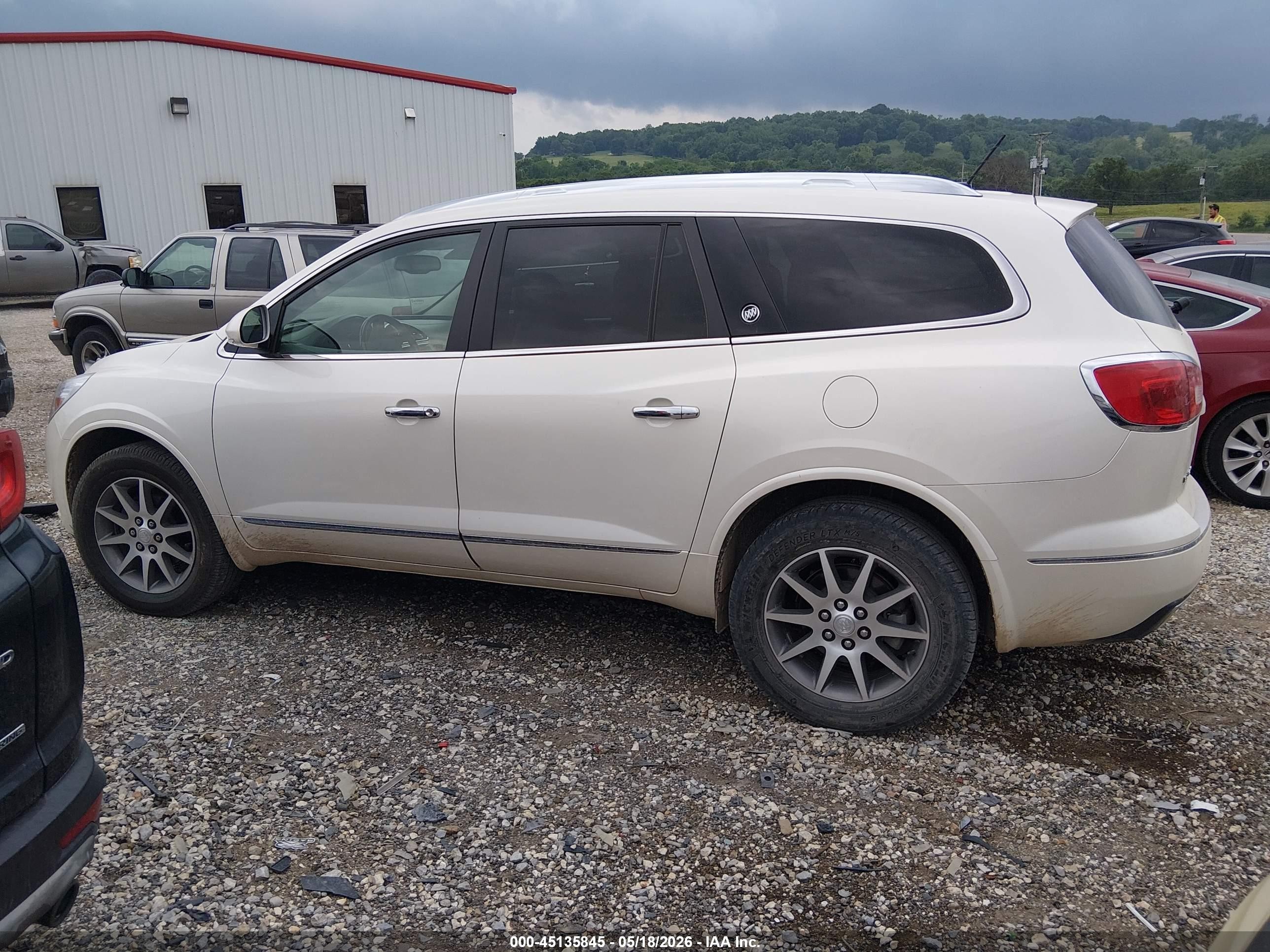 2015 Buick Enclave Leather Beige vin: 5GAKVBKD3FJ187759