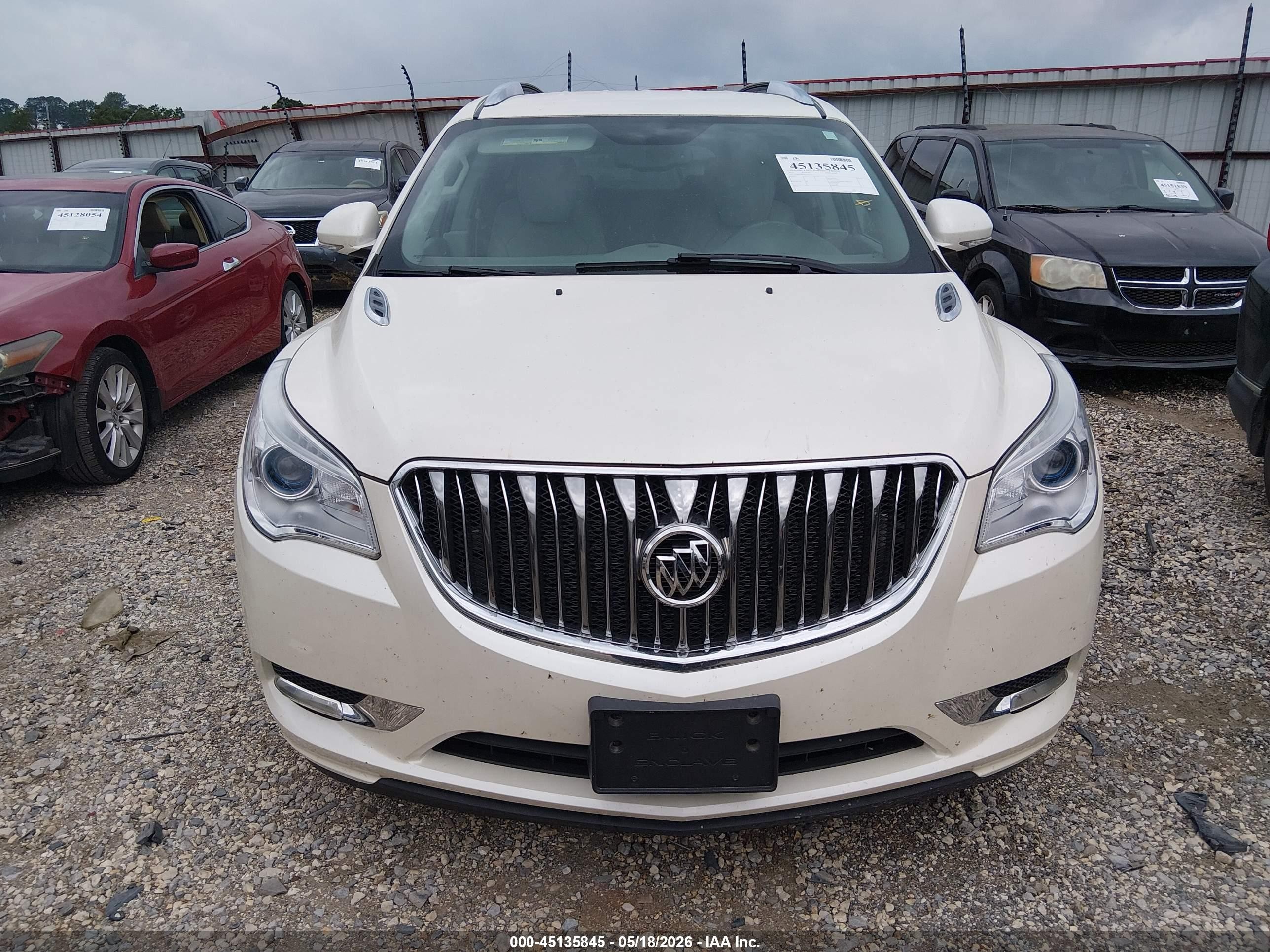 2015 Buick Enclave Leather Beige vin: 5GAKVBKD3FJ187759