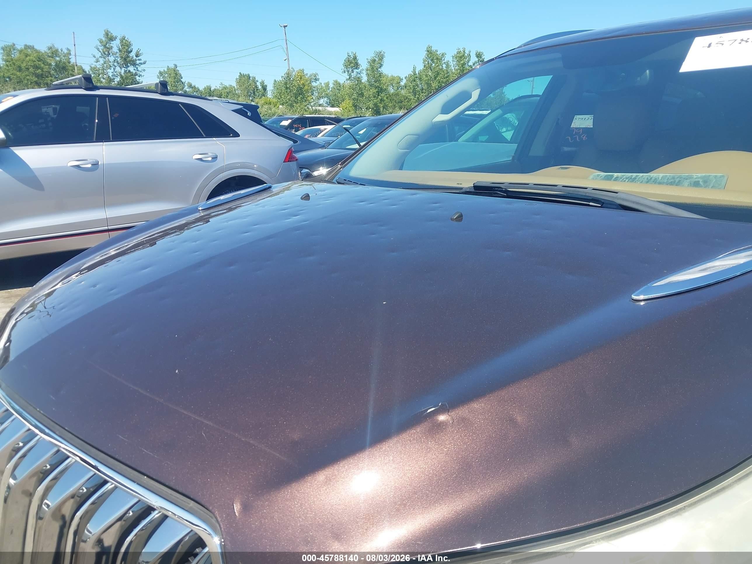 2015 Buick Enclave Leather Brown vin: 5GAKVBKD3FJ255798