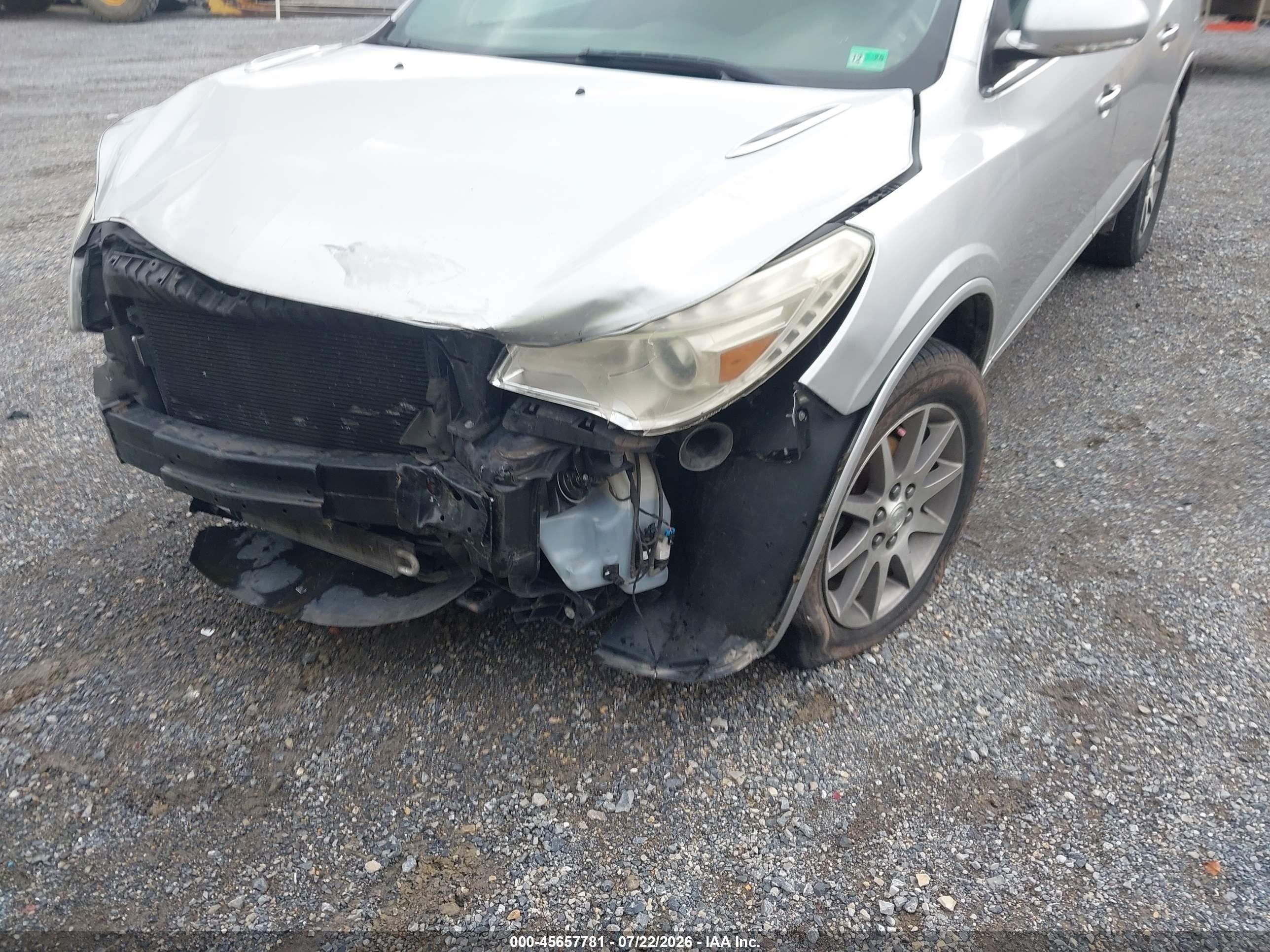 2014 Buick Enclave Leather Silver vin: 5GAKVBKD4EJ107805
