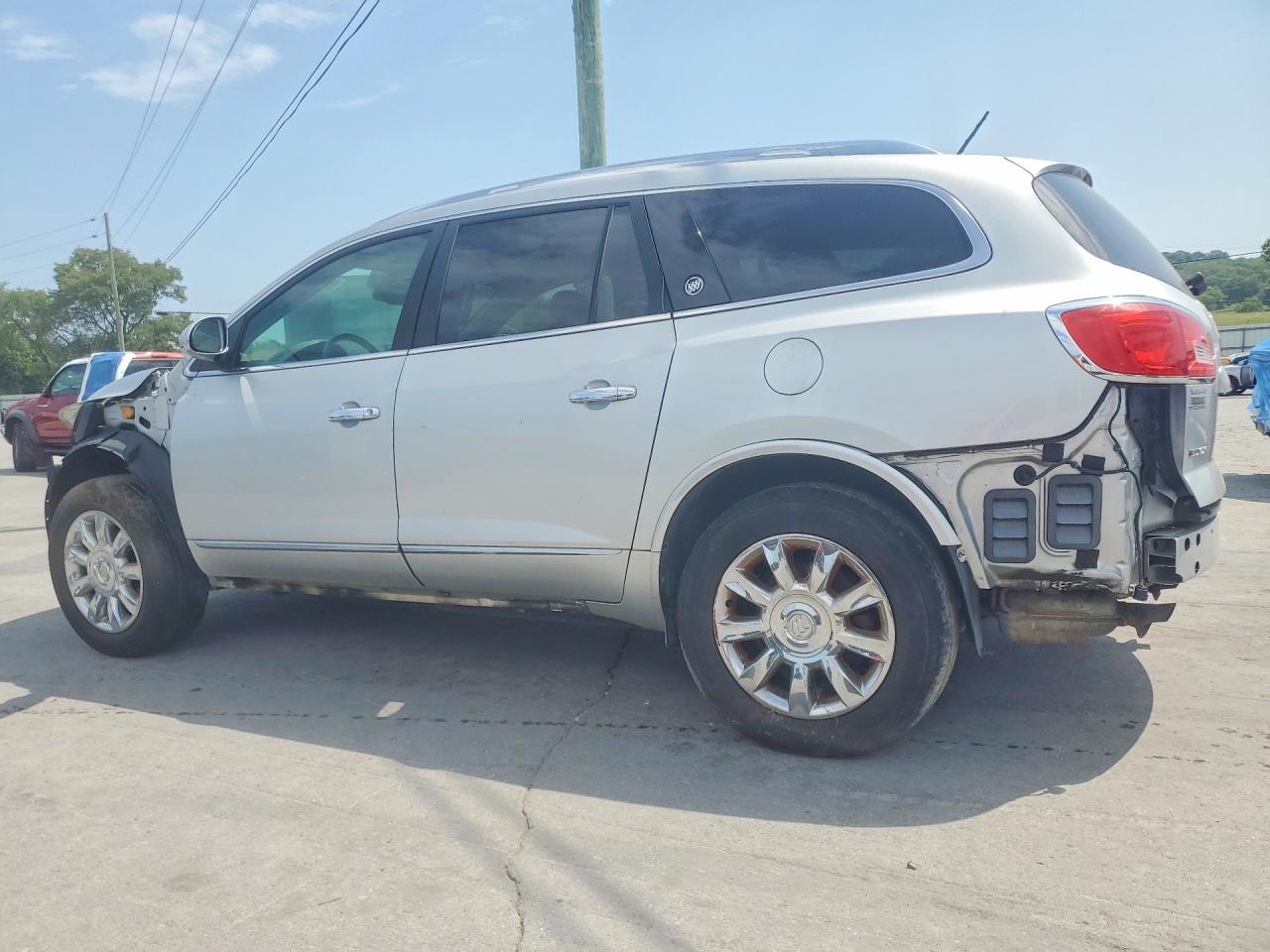 2014 Buick Enclave Silver vin: 5GAKVBKD4EJ115709