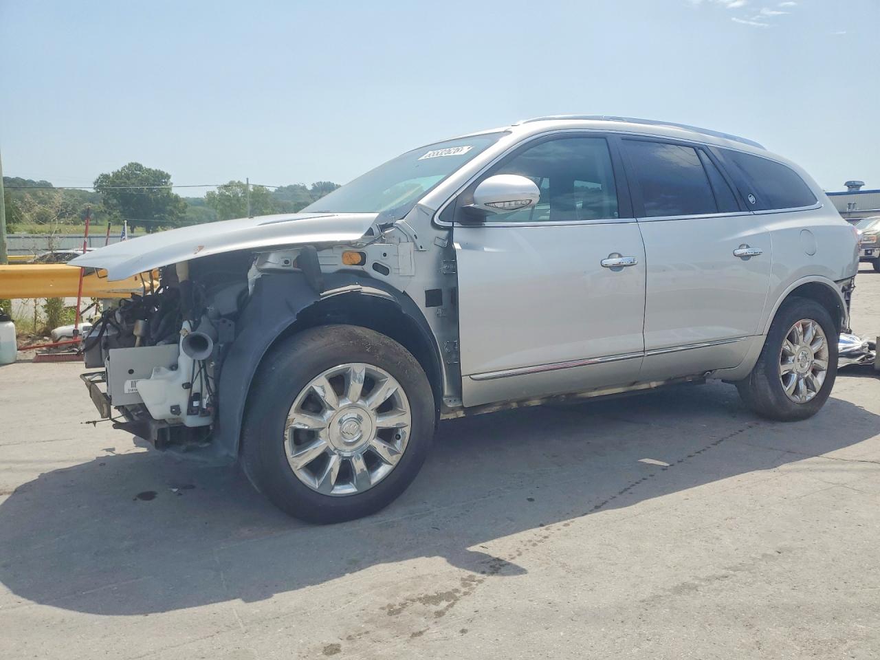 2014 Buick Enclave Silver vin: 5GAKVBKD4EJ115709