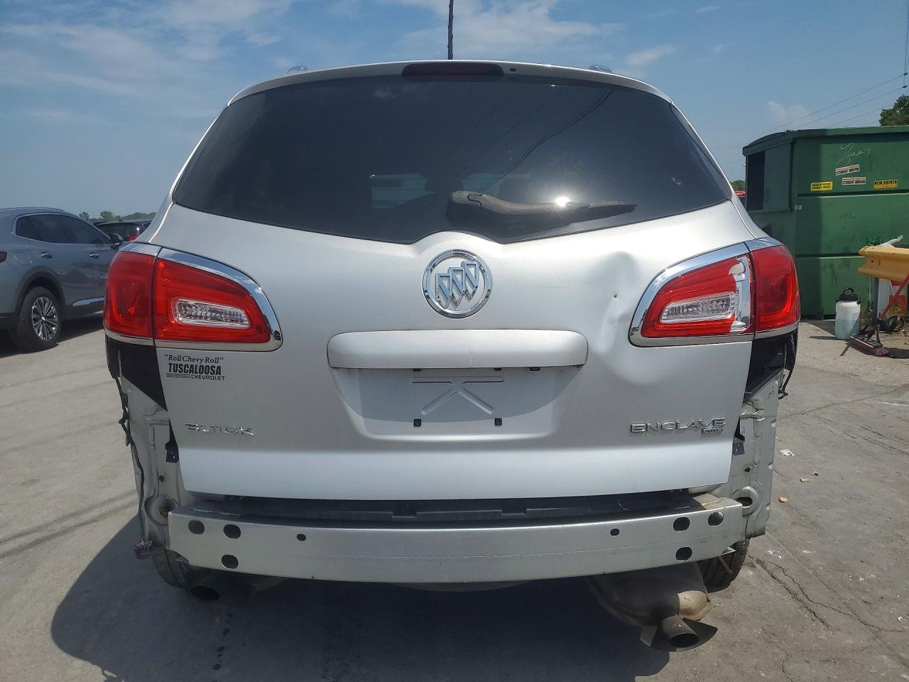 2014 Buick Enclave Silver vin: 5GAKVBKD4EJ115709