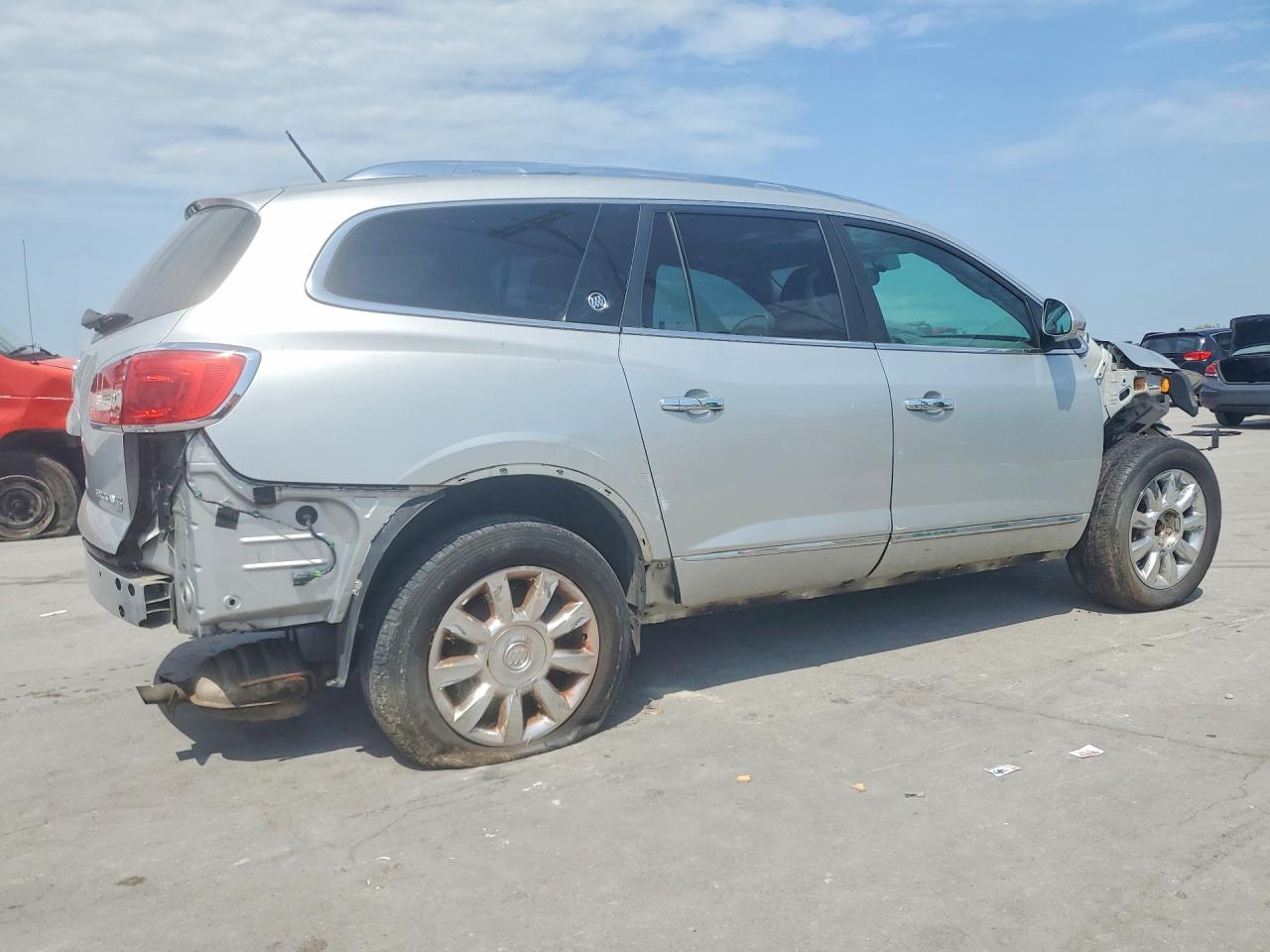 2014 Buick Enclave Silver vin: 5GAKVBKD4EJ115709