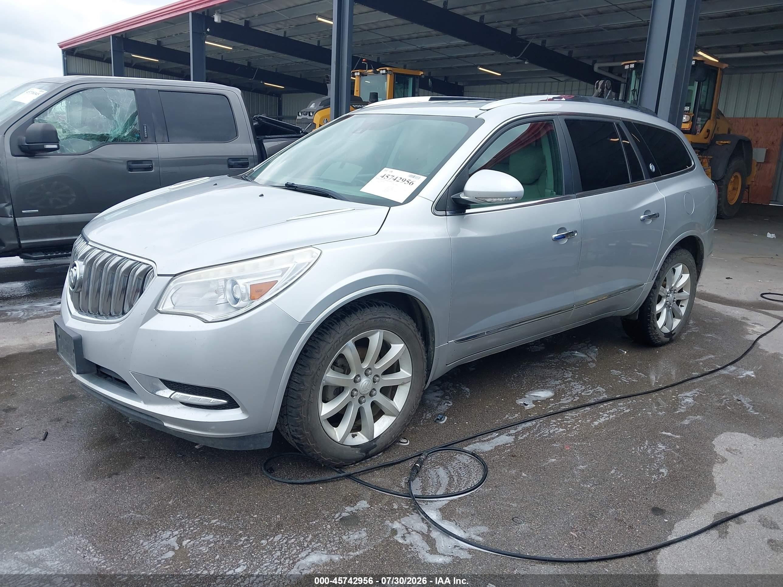 2015 Buick Enclave Leather Gray vin: 5GAKVBKD4FJ147139