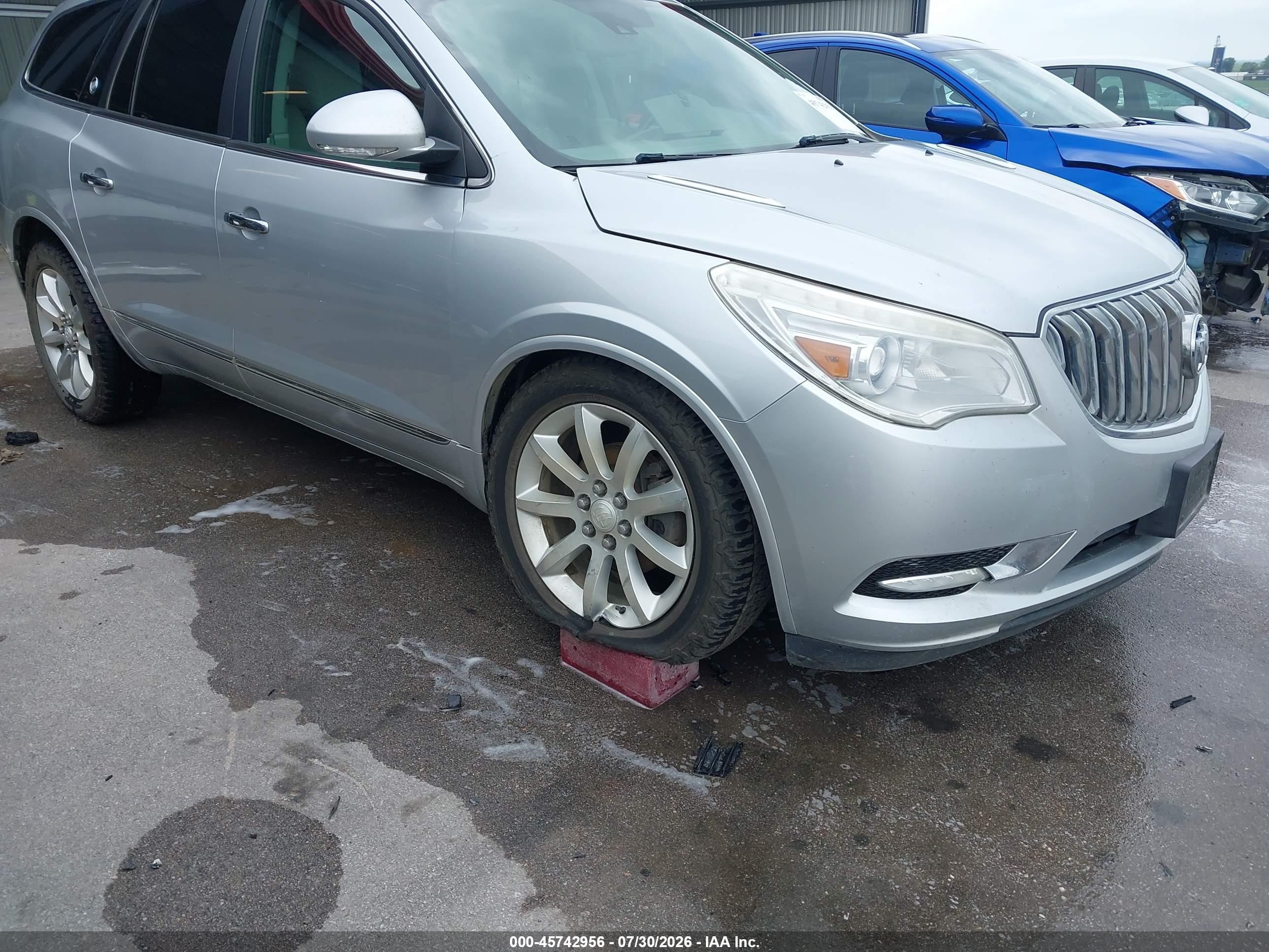 2015 Buick Enclave Leather Gray vin: 5GAKVBKD4FJ147139