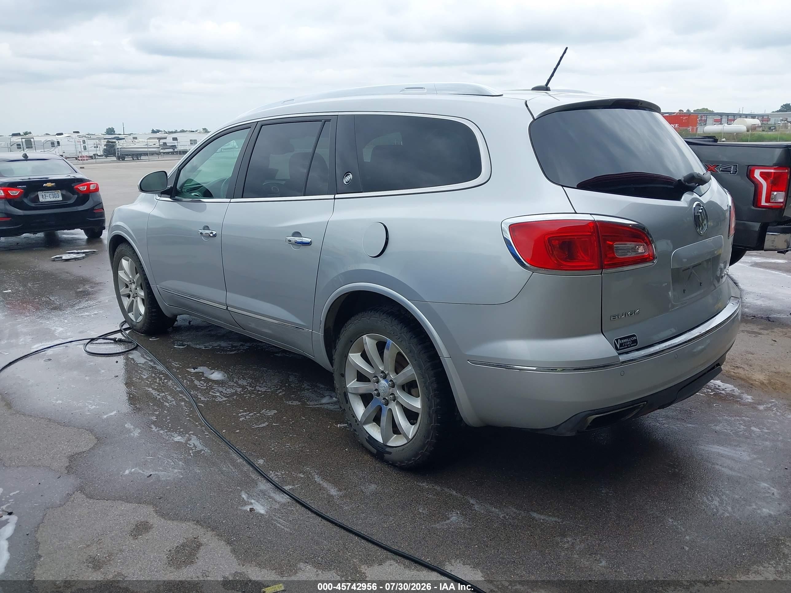 2015 Buick Enclave Leather Gray vin: 5GAKVBKD4FJ147139