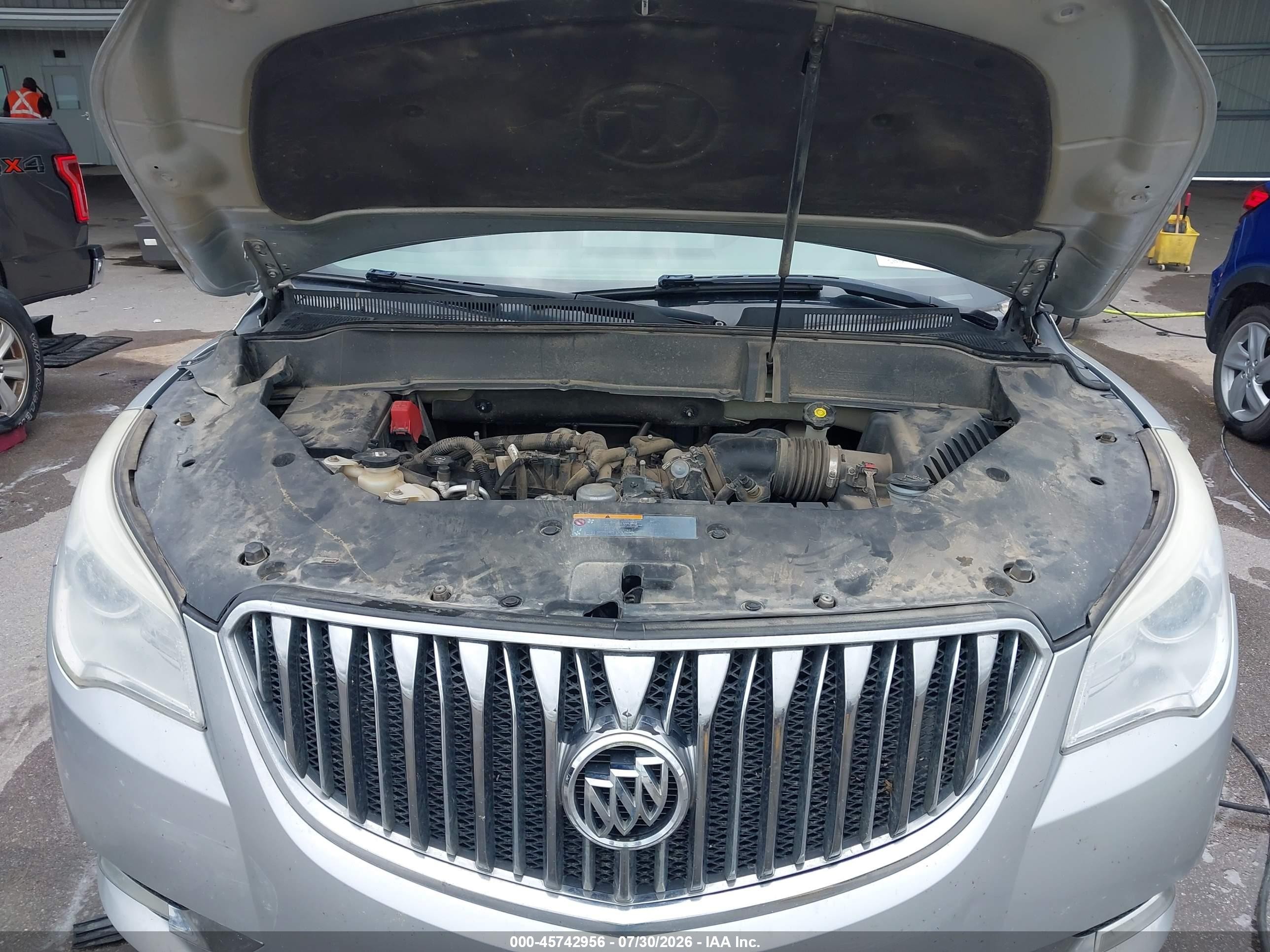 2015 Buick Enclave Leather Gray vin: 5GAKVBKD4FJ147139