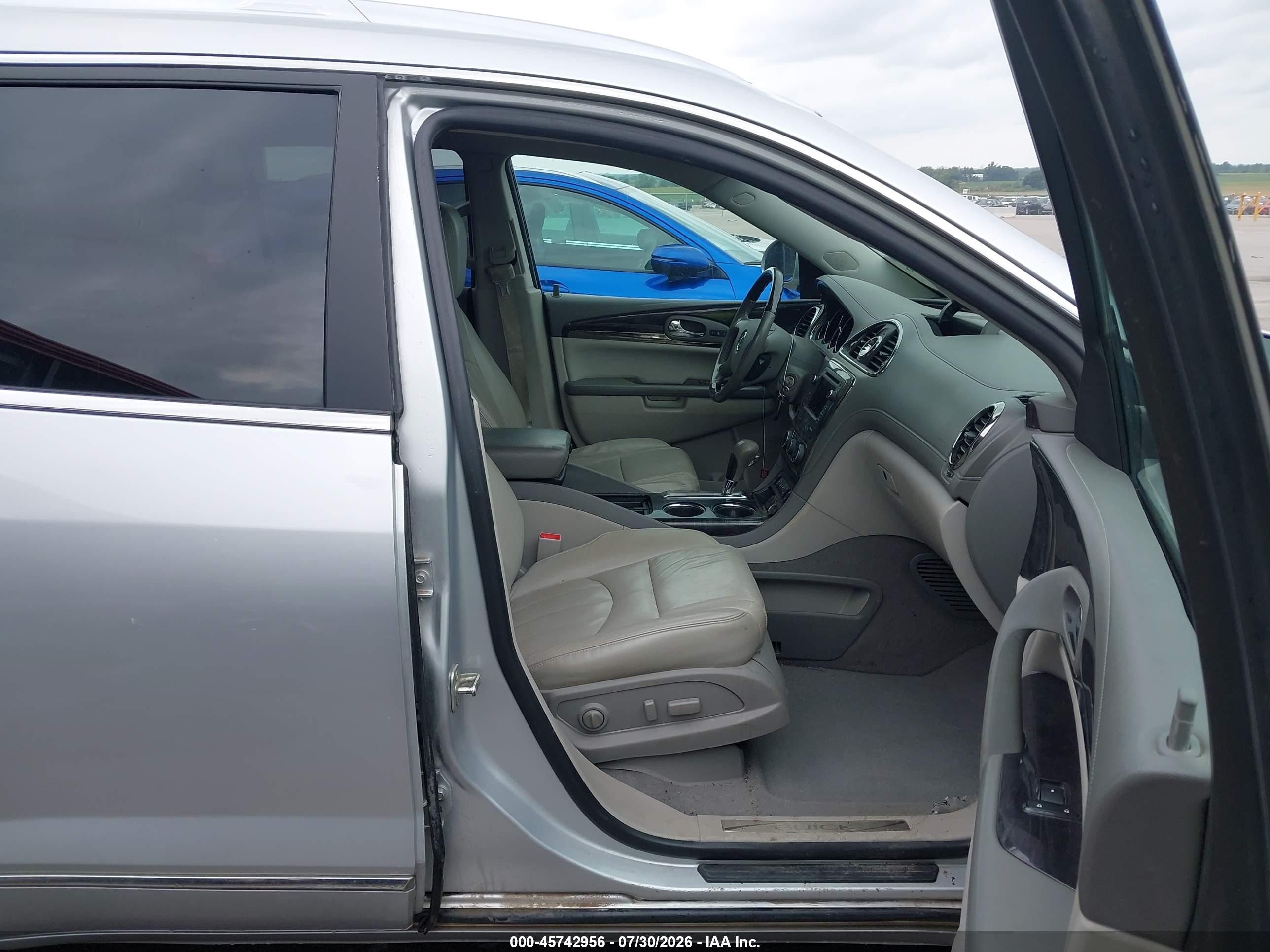 2015 Buick Enclave Leather Gray vin: 5GAKVBKD4FJ147139