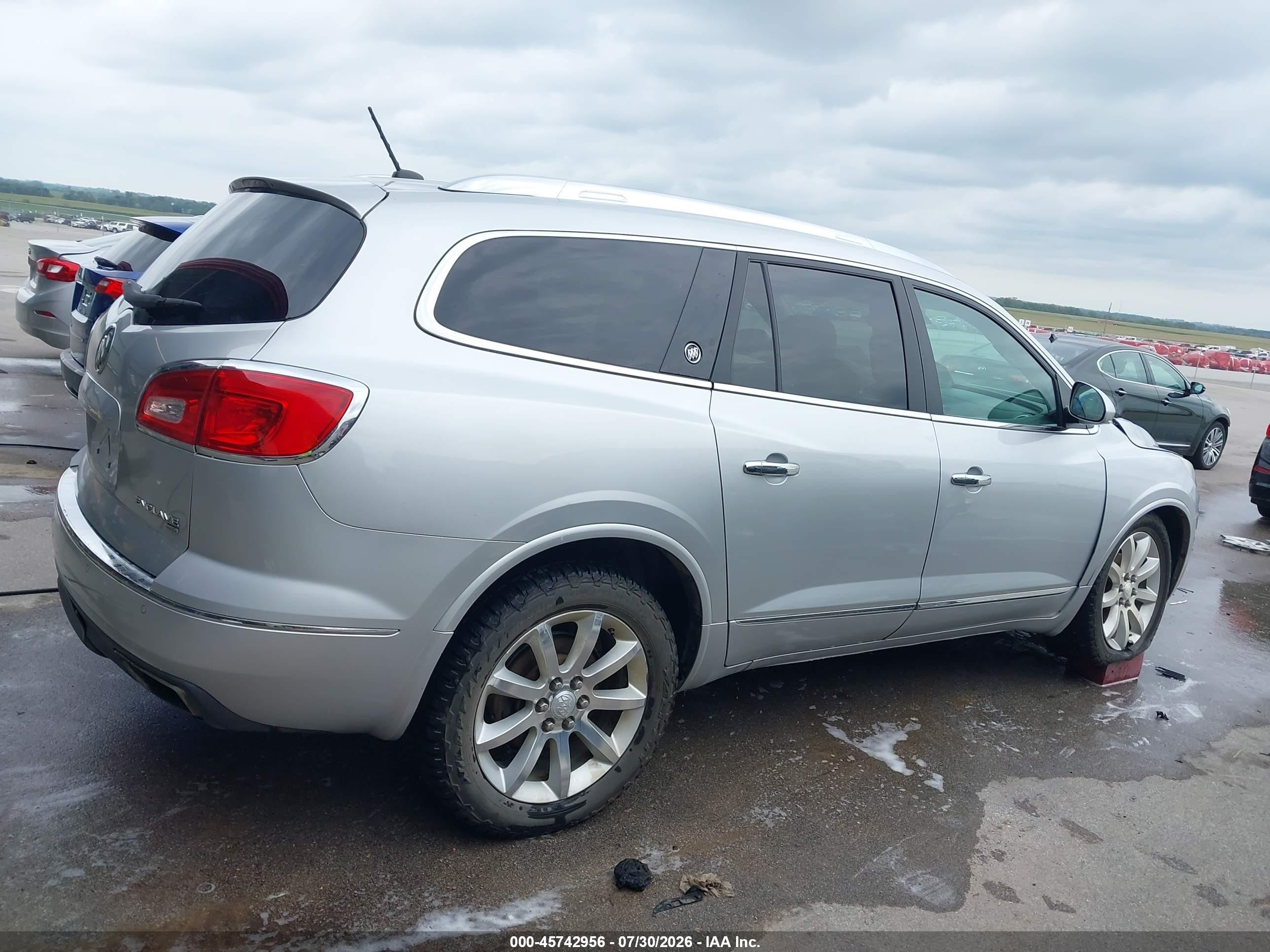 2015 Buick Enclave Leather Gray vin: 5GAKVBKD4FJ147139