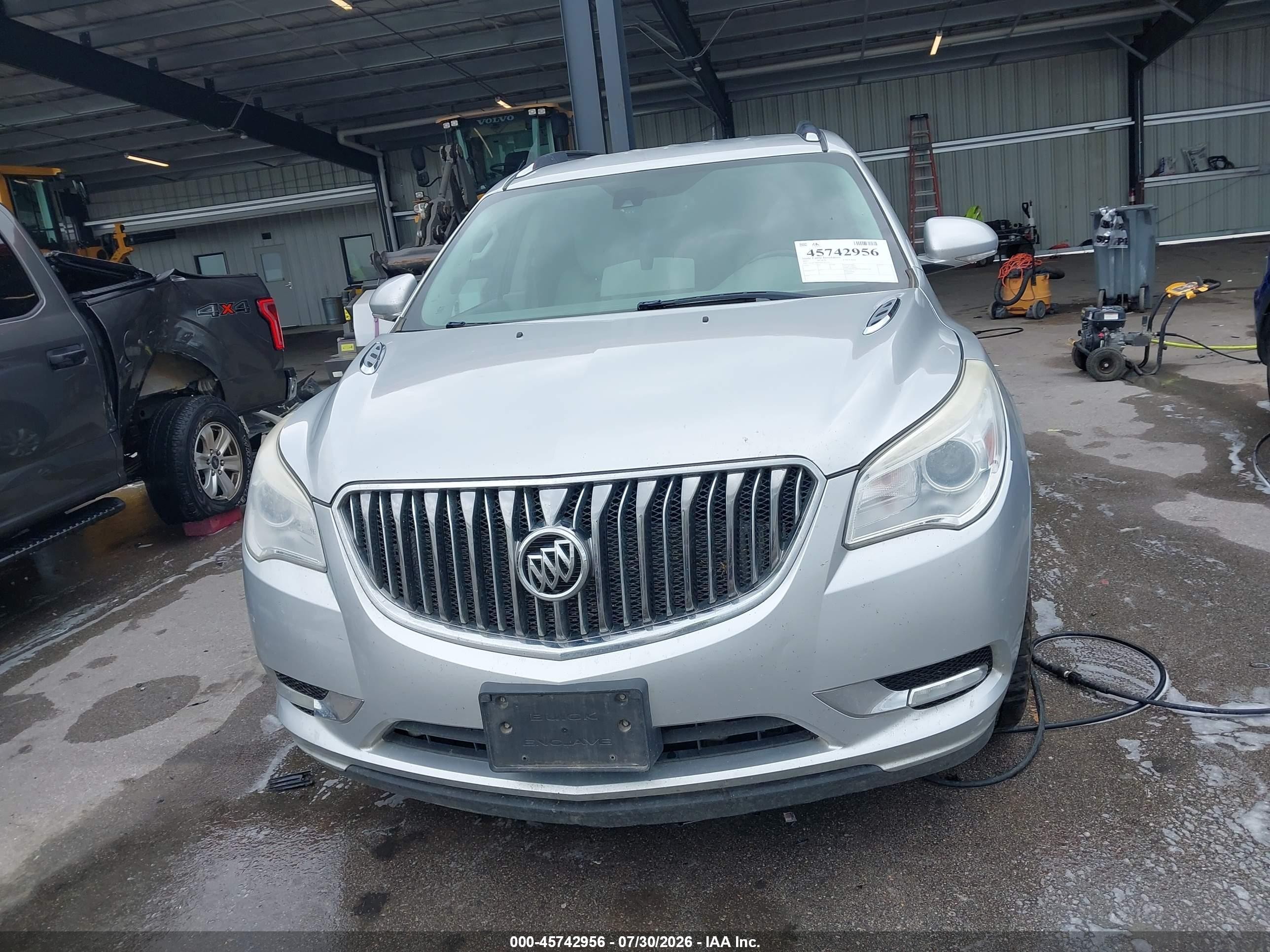 2015 Buick Enclave Leather Gray vin: 5GAKVBKD4FJ147139