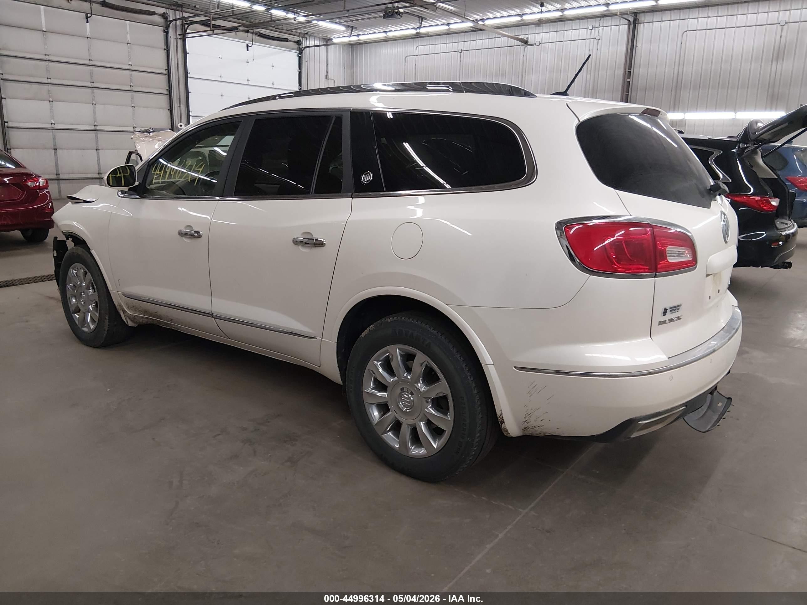 2015 Buick Enclave Leather White vin: 5GAKVBKD4FJ179637