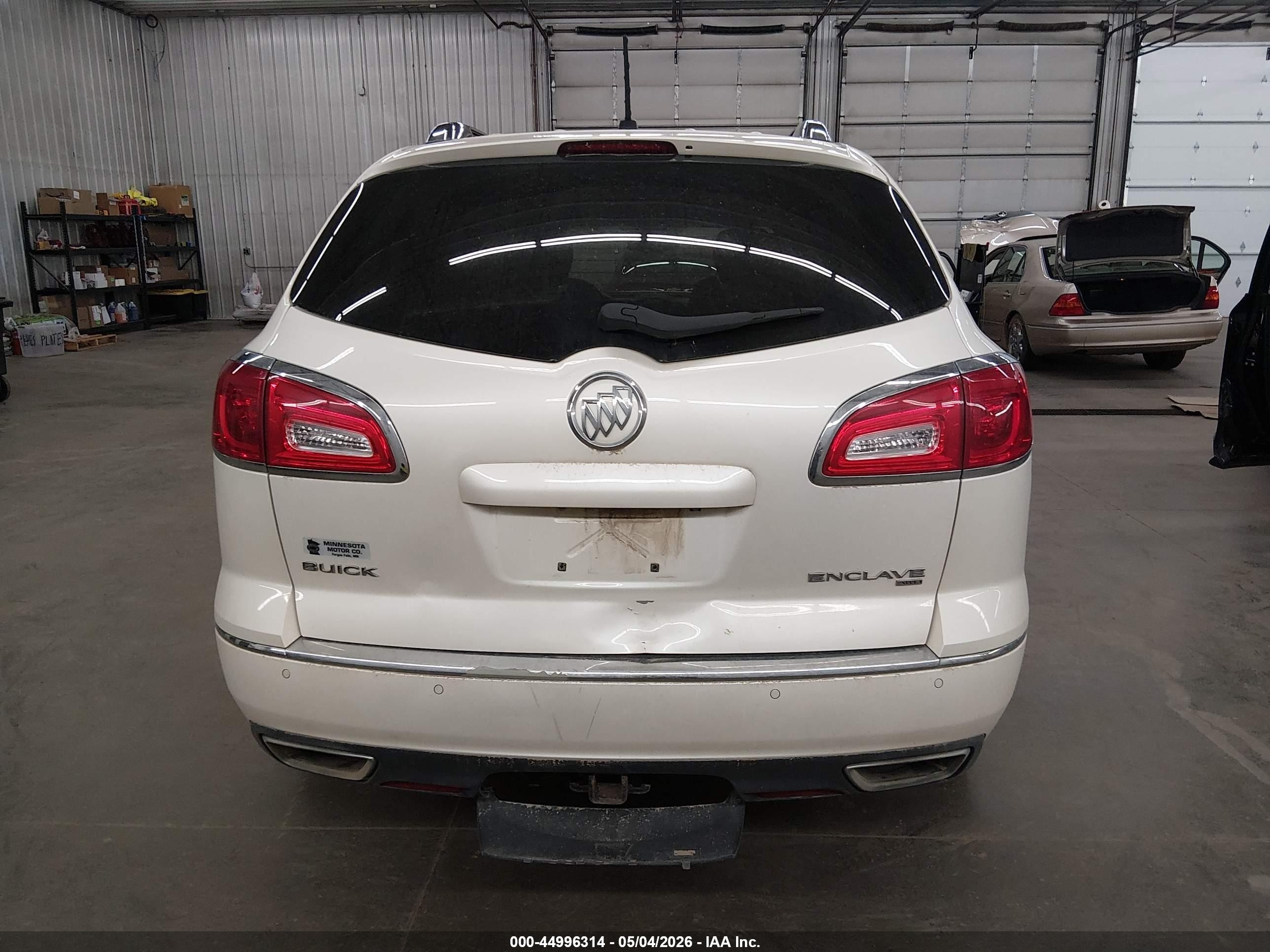 2015 Buick Enclave Leather White vin: 5GAKVBKD4FJ179637