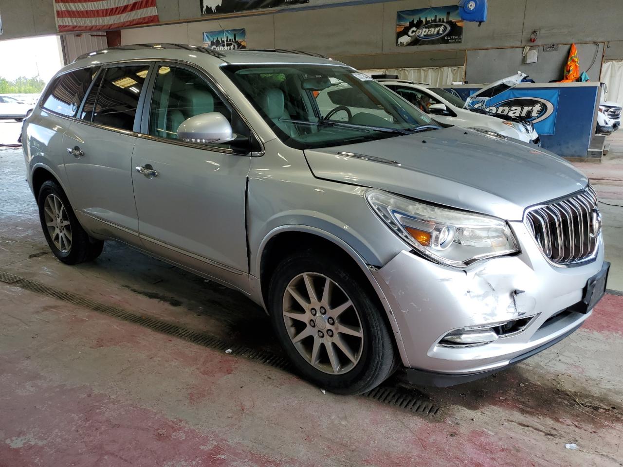 2015 Buick Enclave Silver vin: 5GAKVBKD4FJ359992