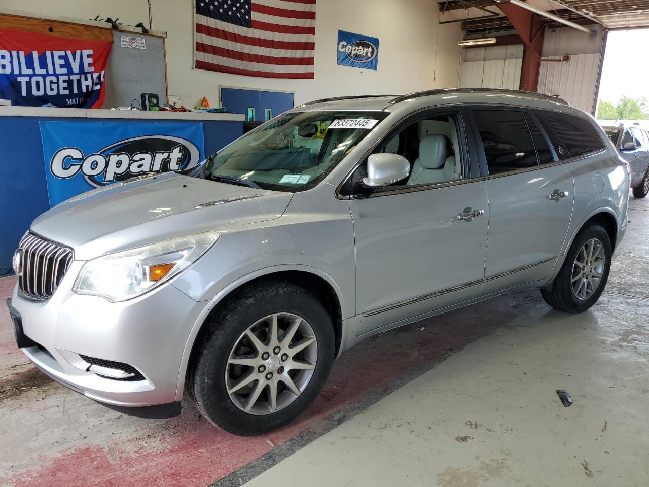 2015 Buick Enclave Silver vin: 5GAKVBKD4FJ359992
