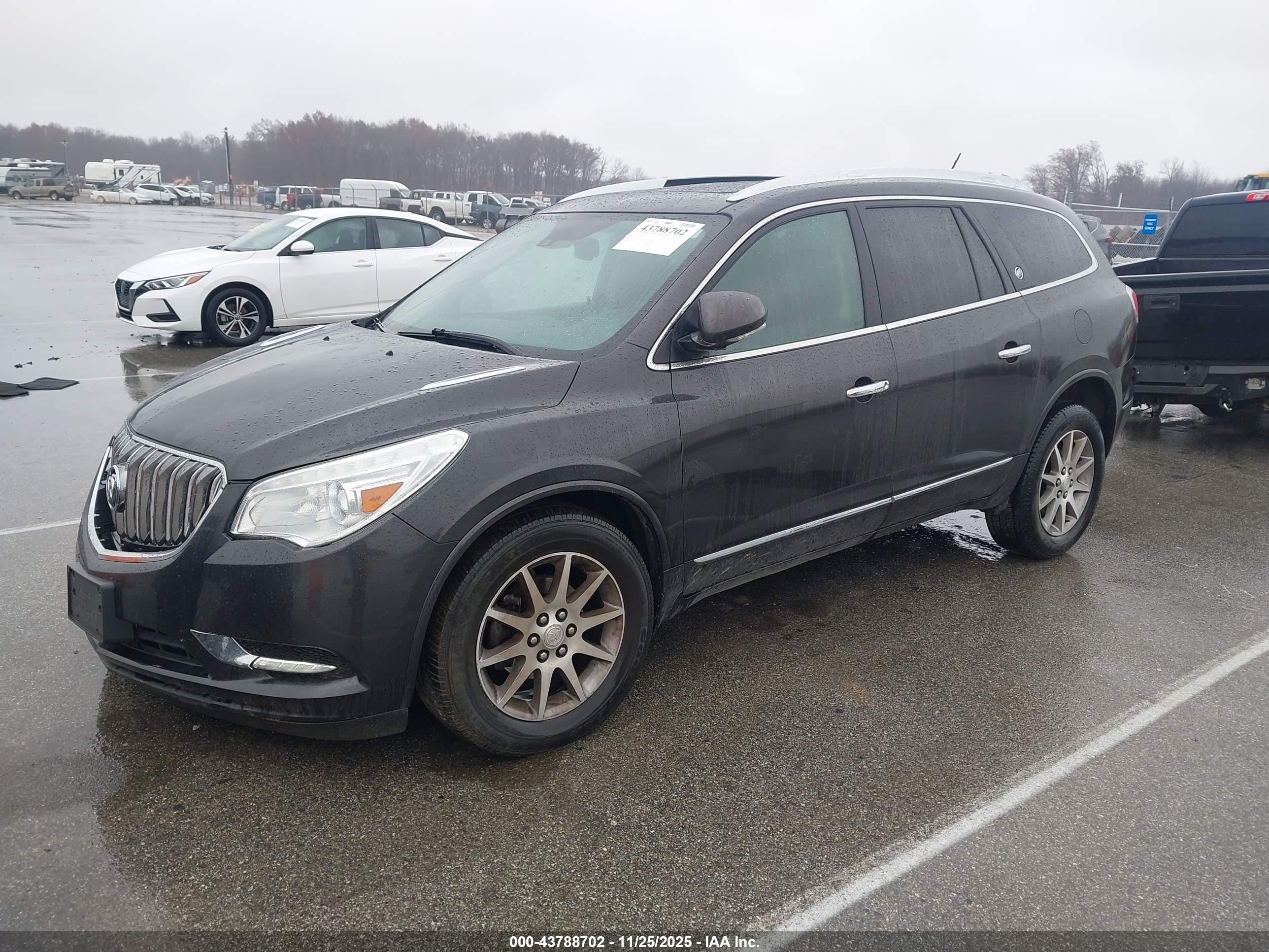 2015 Buick Enclave Leather Gray vin: 5GAKVBKD4FJ365288