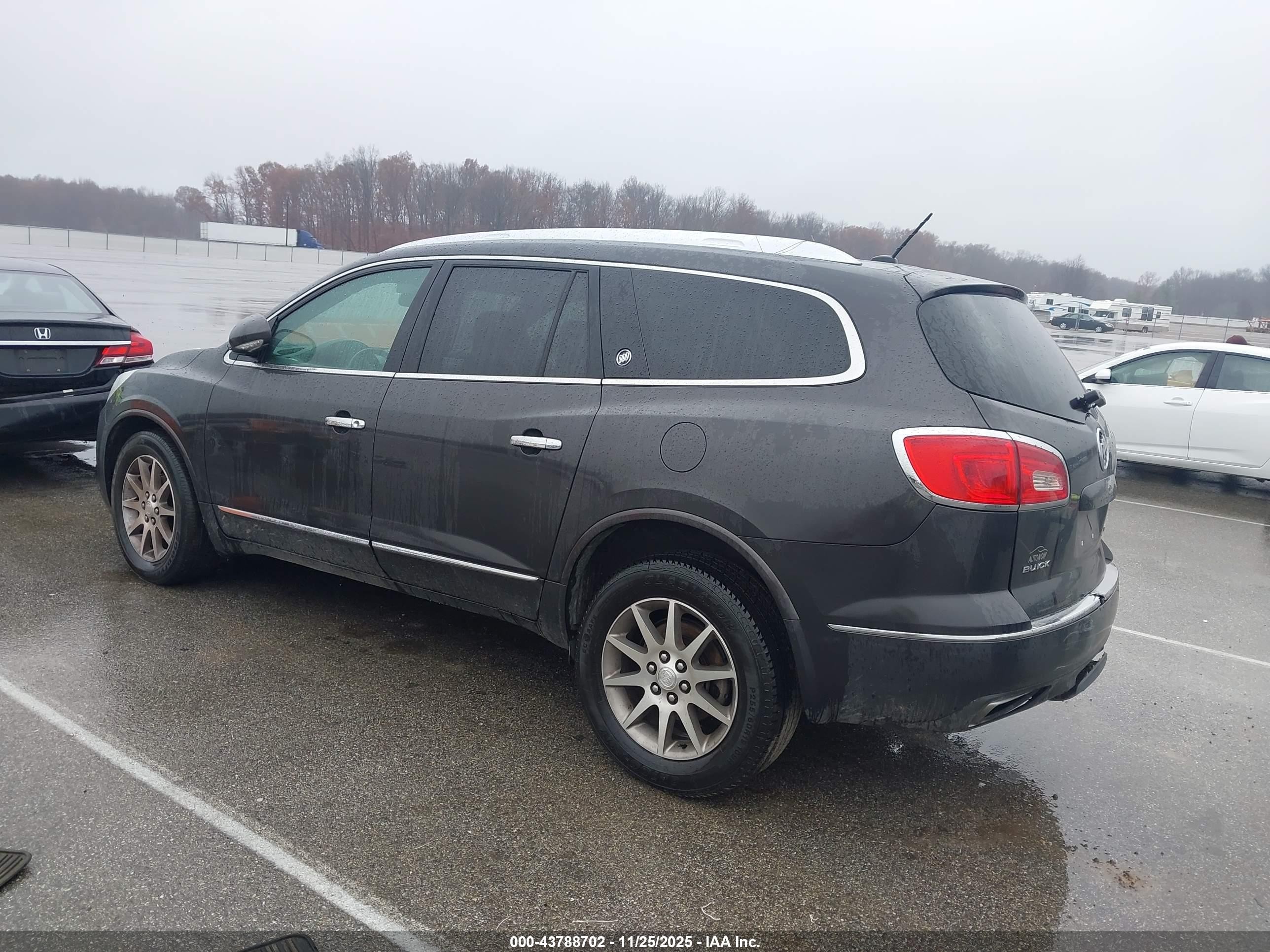 2015 Buick Enclave Leather Gray vin: 5GAKVBKD4FJ365288