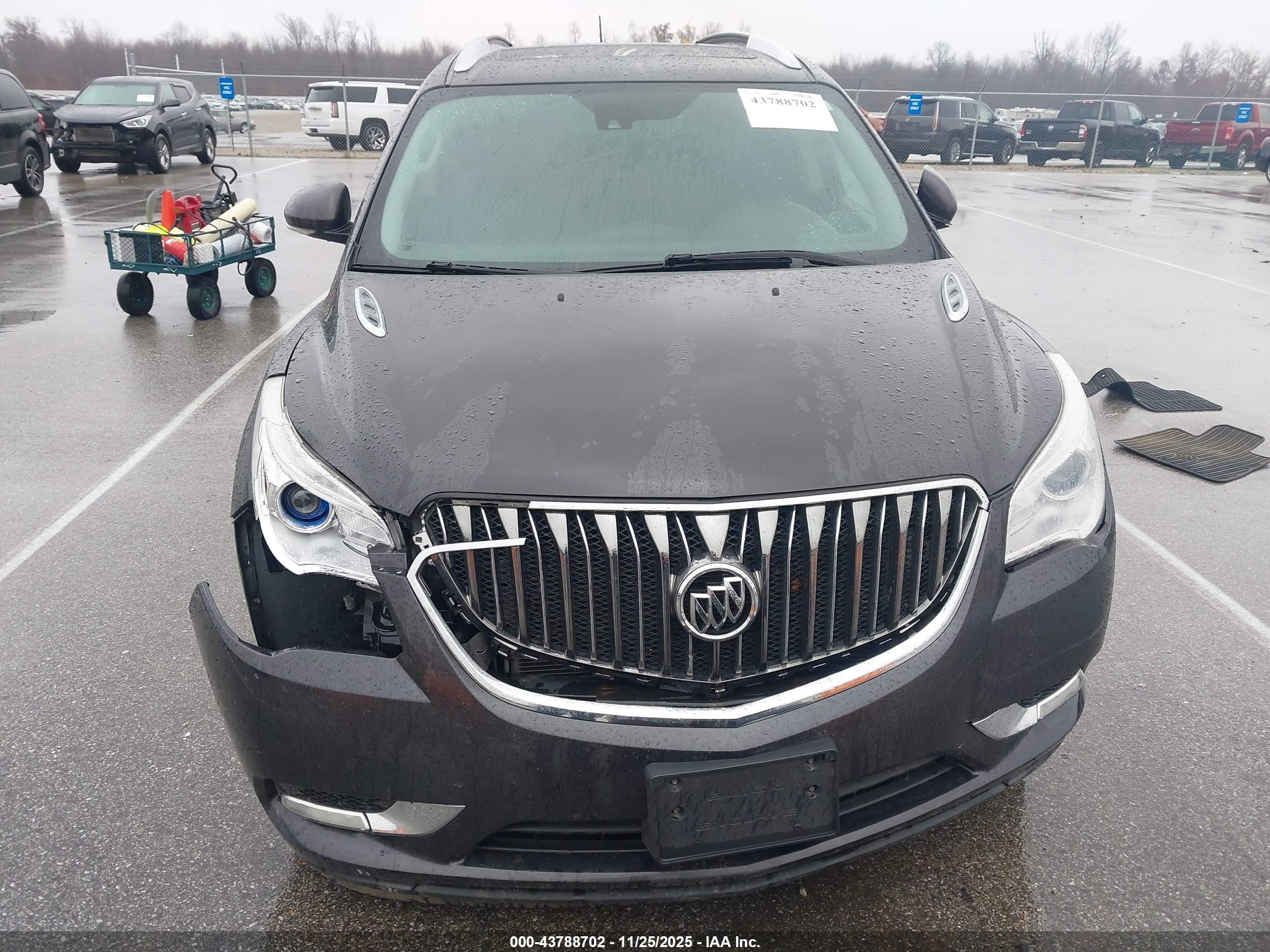 2015 Buick Enclave Leather Gray vin: 5GAKVBKD4FJ365288