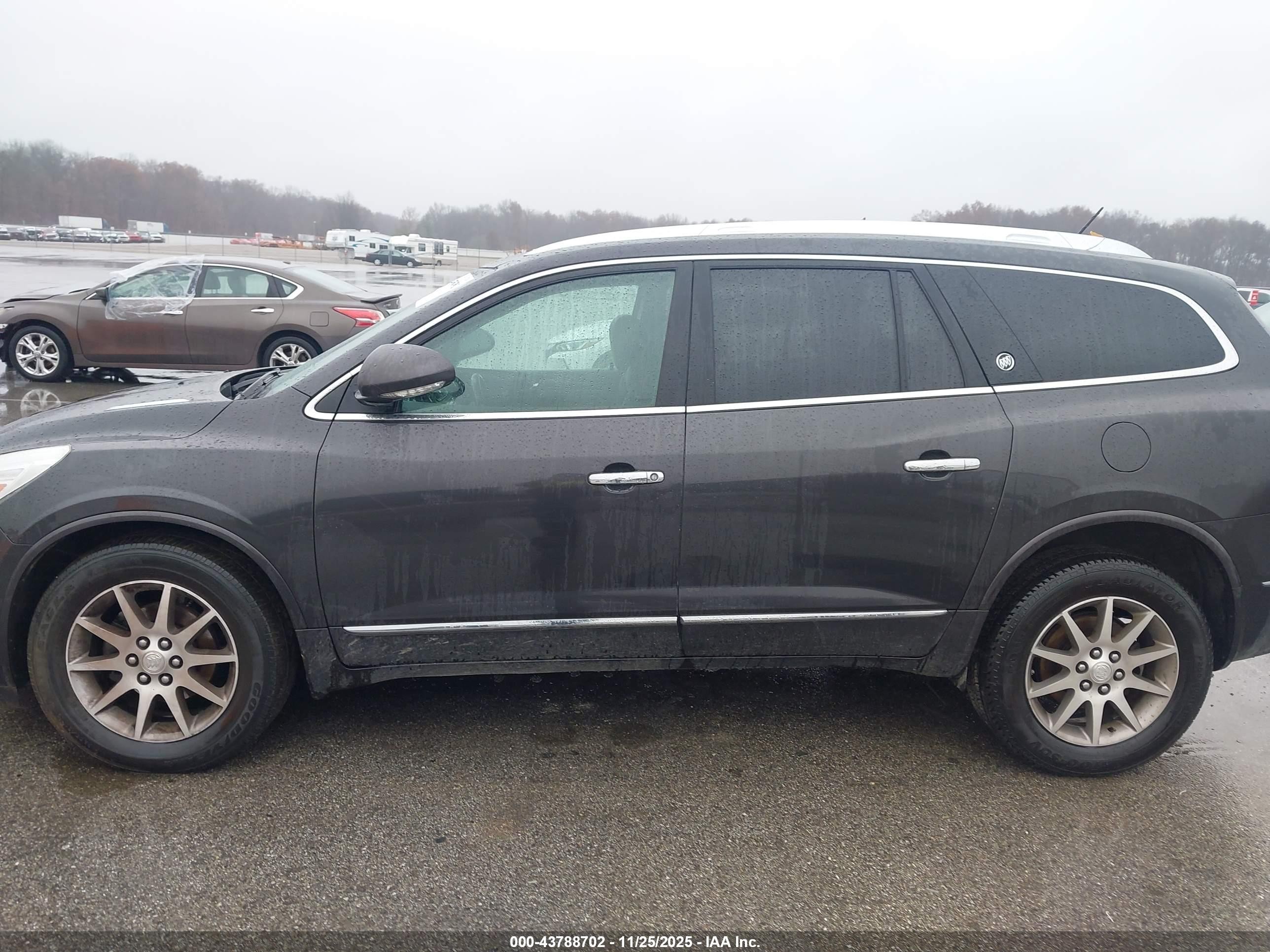 2015 Buick Enclave Leather Gray vin: 5GAKVBKD4FJ365288