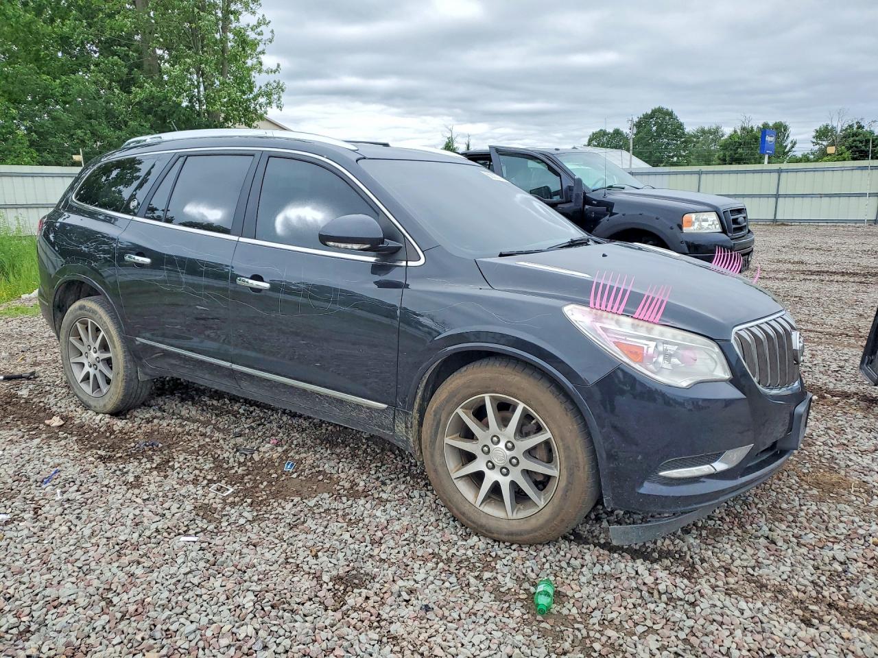 2014 Buick Enclave Black vin: 5GAKVBKD5EJ130123