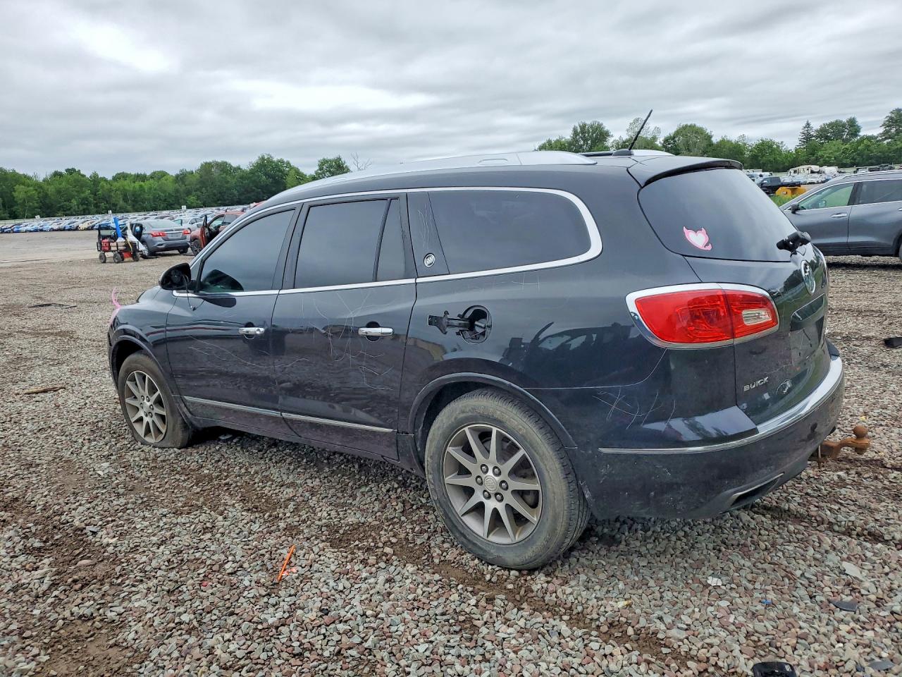 2014 Buick Enclave Black vin: 5GAKVBKD5EJ130123