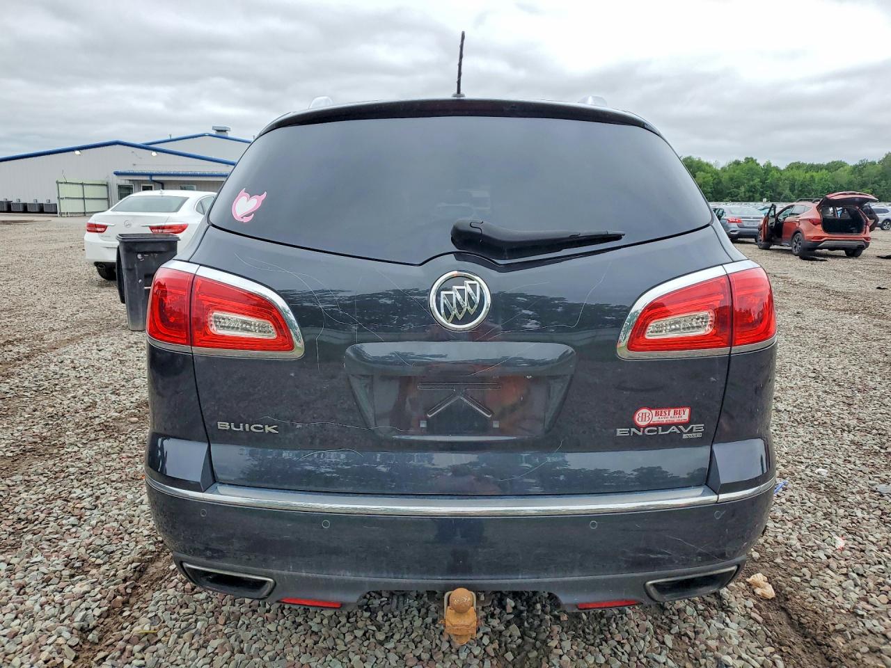 2014 Buick Enclave Black vin: 5GAKVBKD5EJ130123