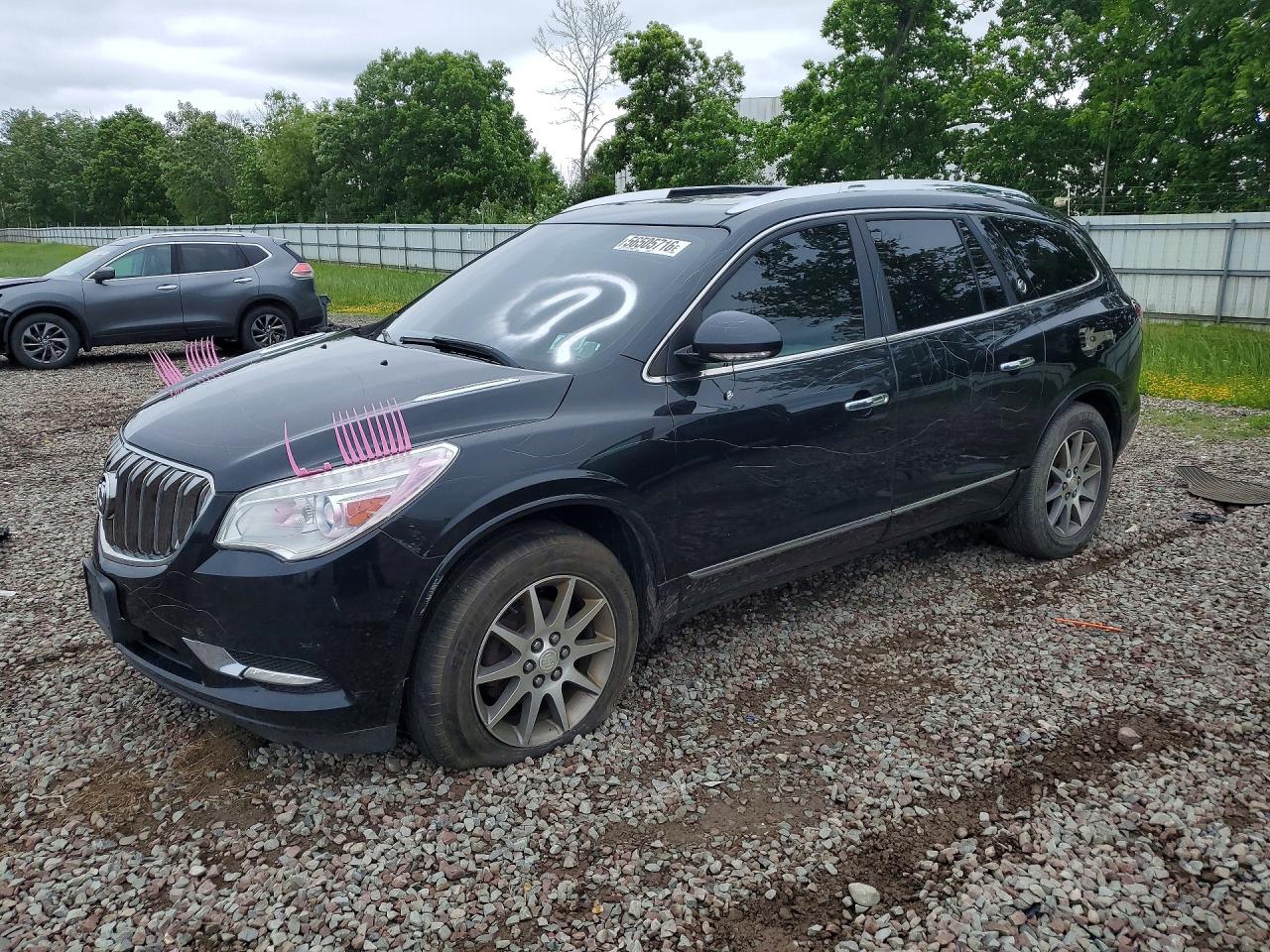 2014 Buick Enclave Black vin: 5GAKVBKD5EJ130123