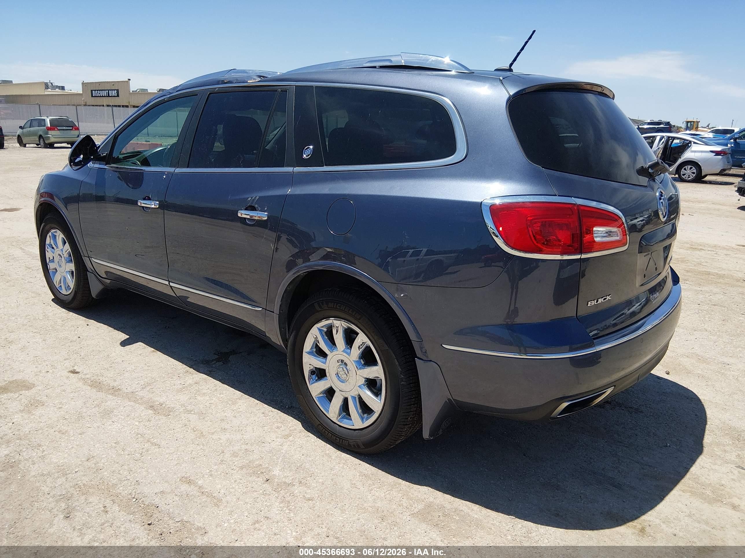 2014 Buick Enclave Leather Blue vin: 5GAKVBKD5EJ132051