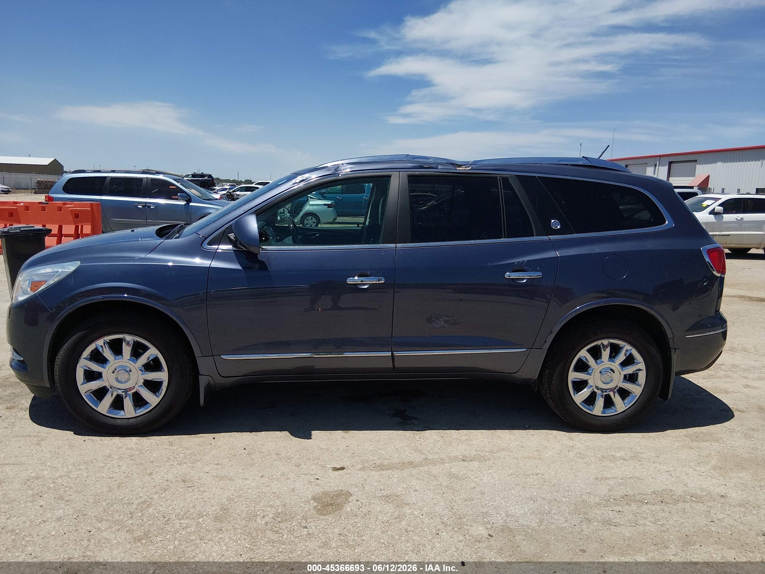 2014 Buick Enclave Leather Blue vin: 5GAKVBKD5EJ132051