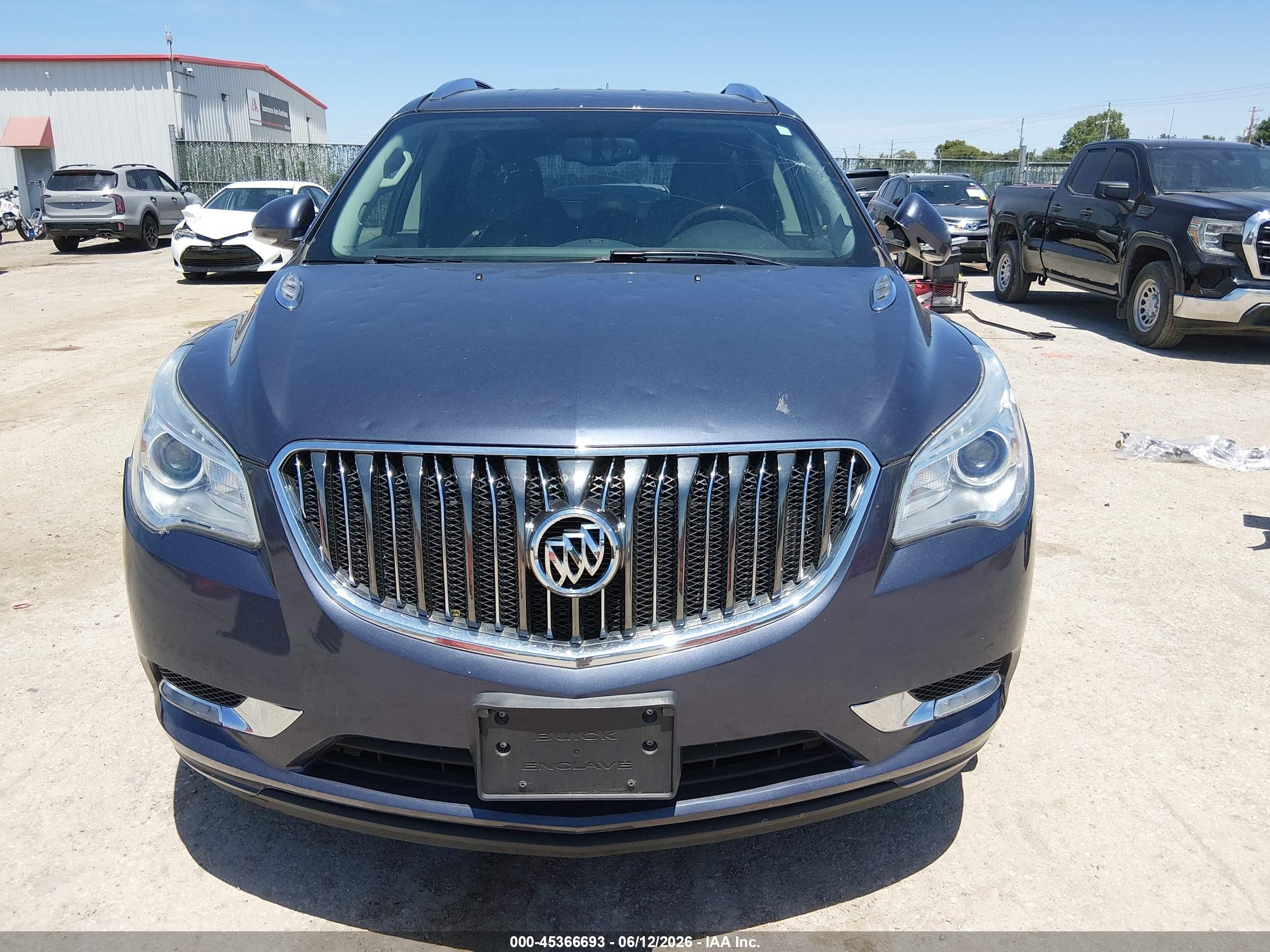 2014 Buick Enclave Leather Blue vin: 5GAKVBKD5EJ132051