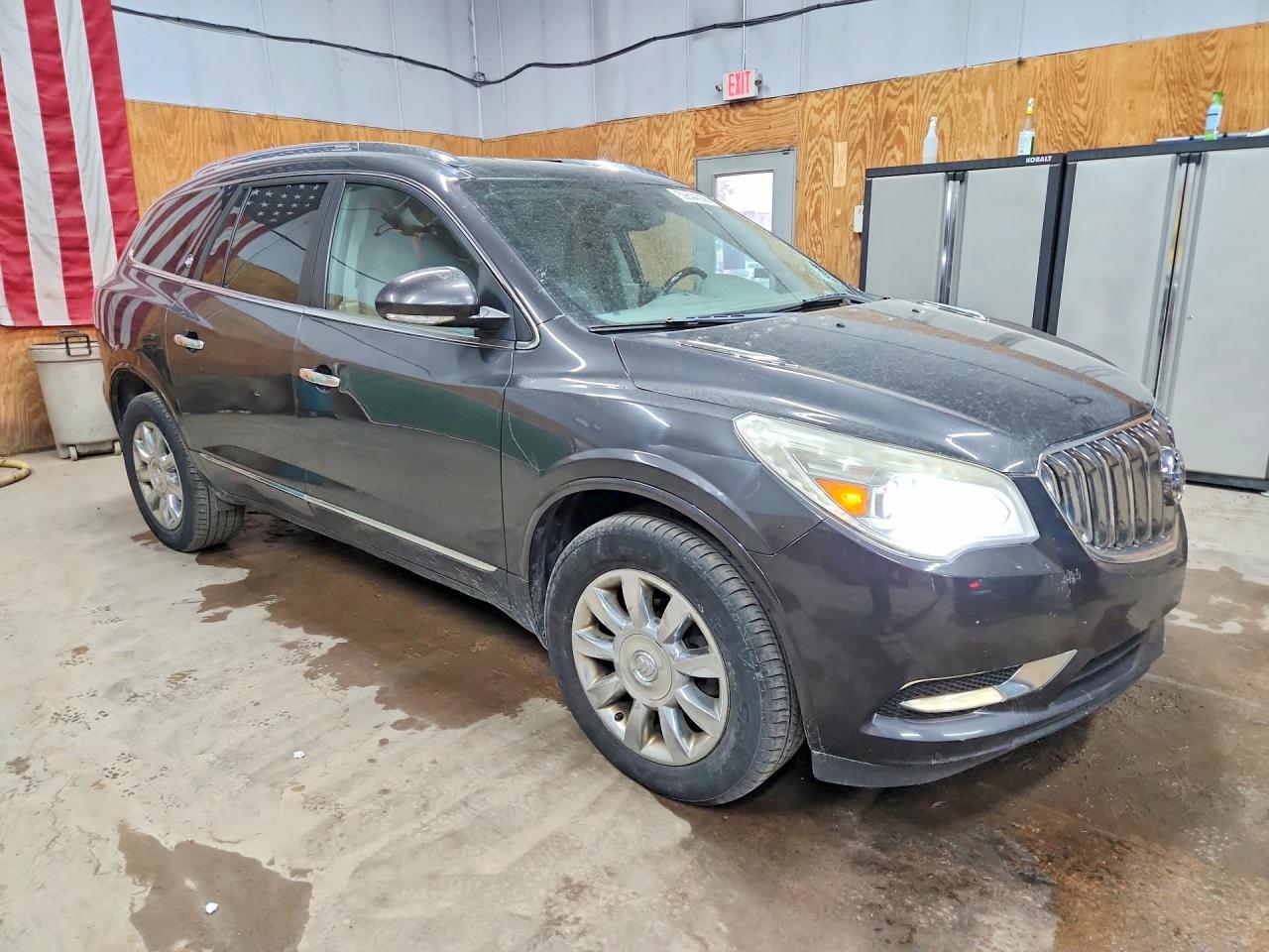 2014 Buick Enclave Brown vin: 5GAKVBKD5EJ208402