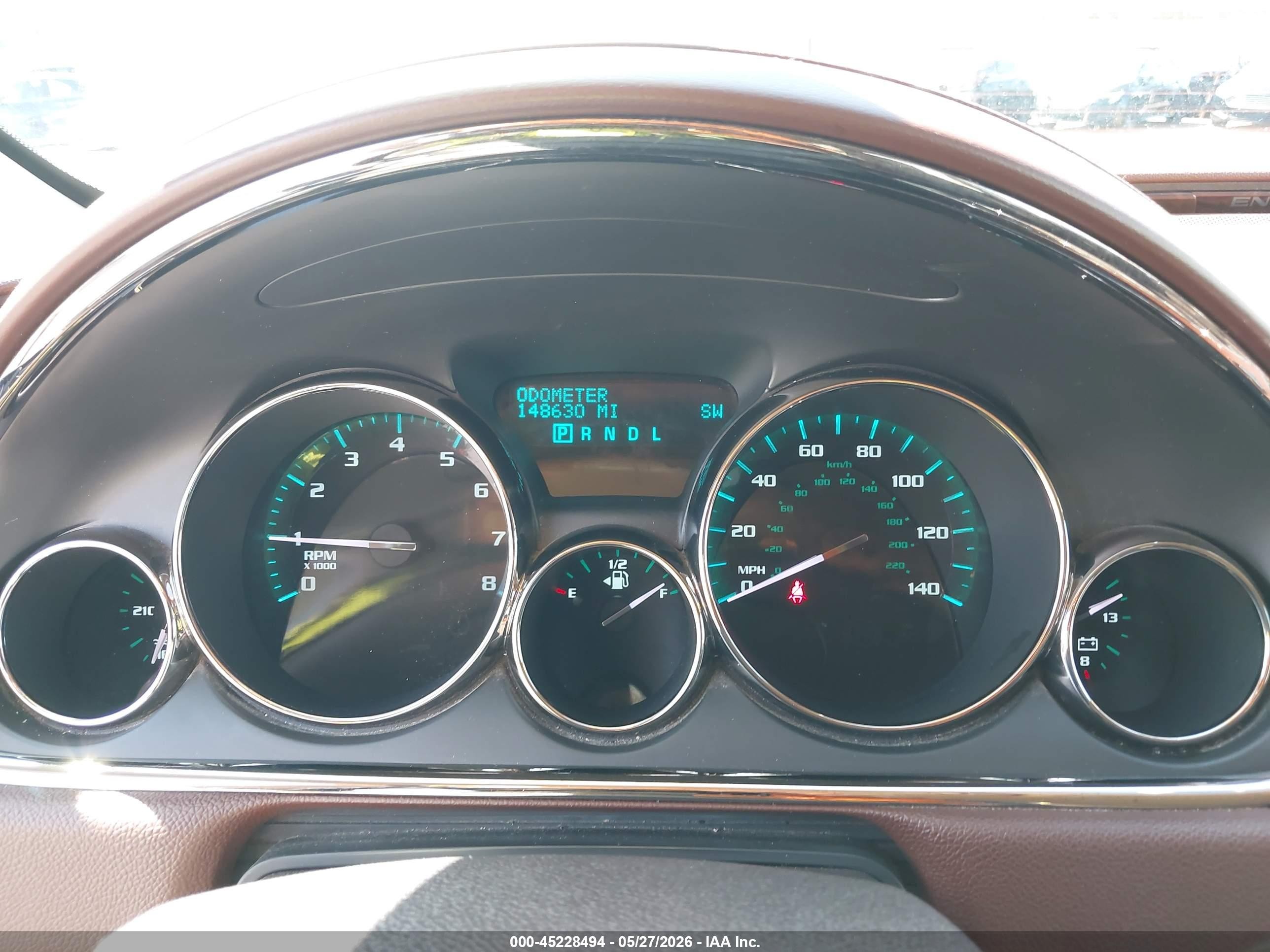 2014 Buick Enclave Leather Champagne vin: 5GAKVBKD5EJ224034