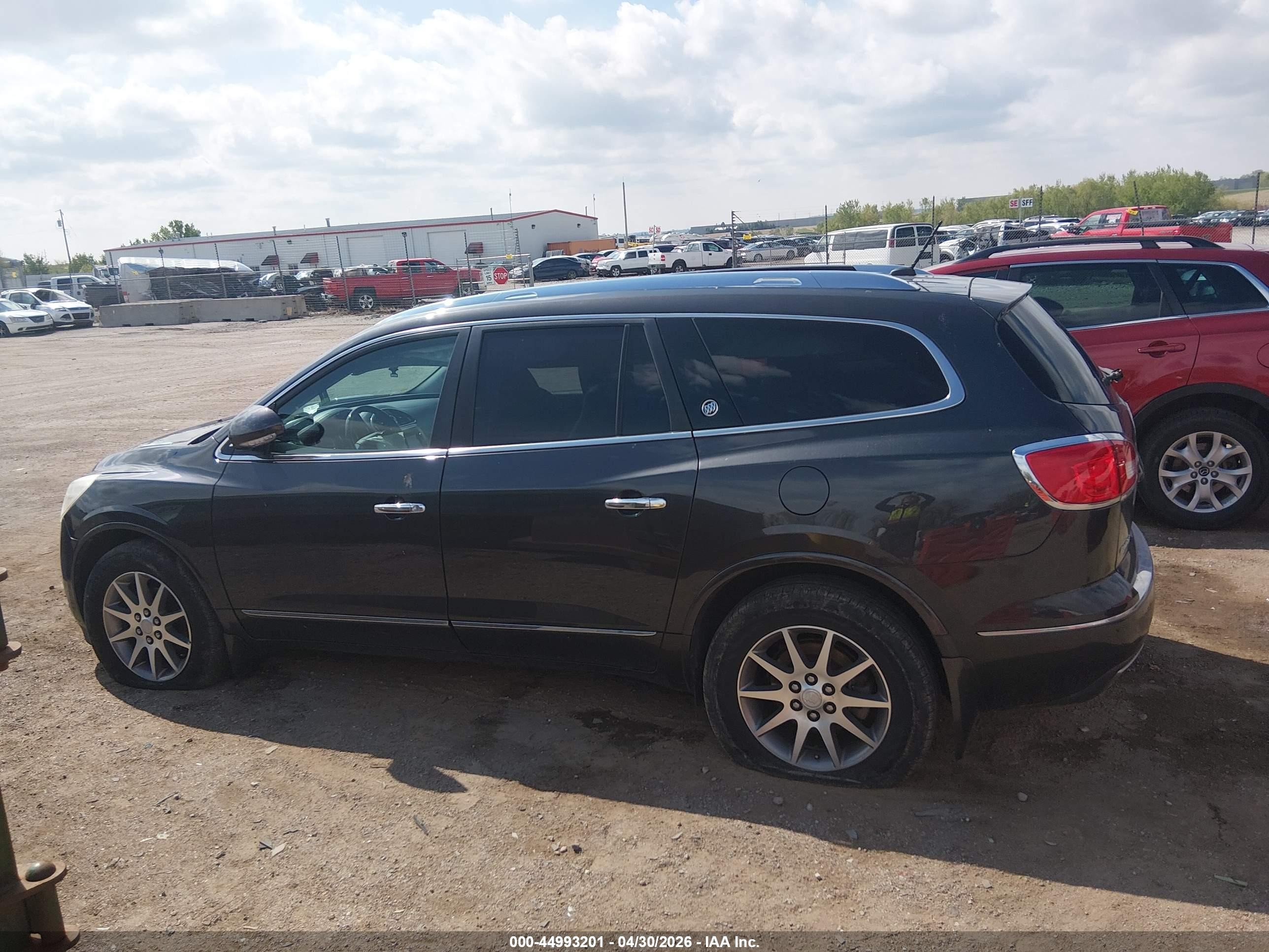 2014 Buick Enclave Leather Gray vin: 5GAKVBKD5EJ250424