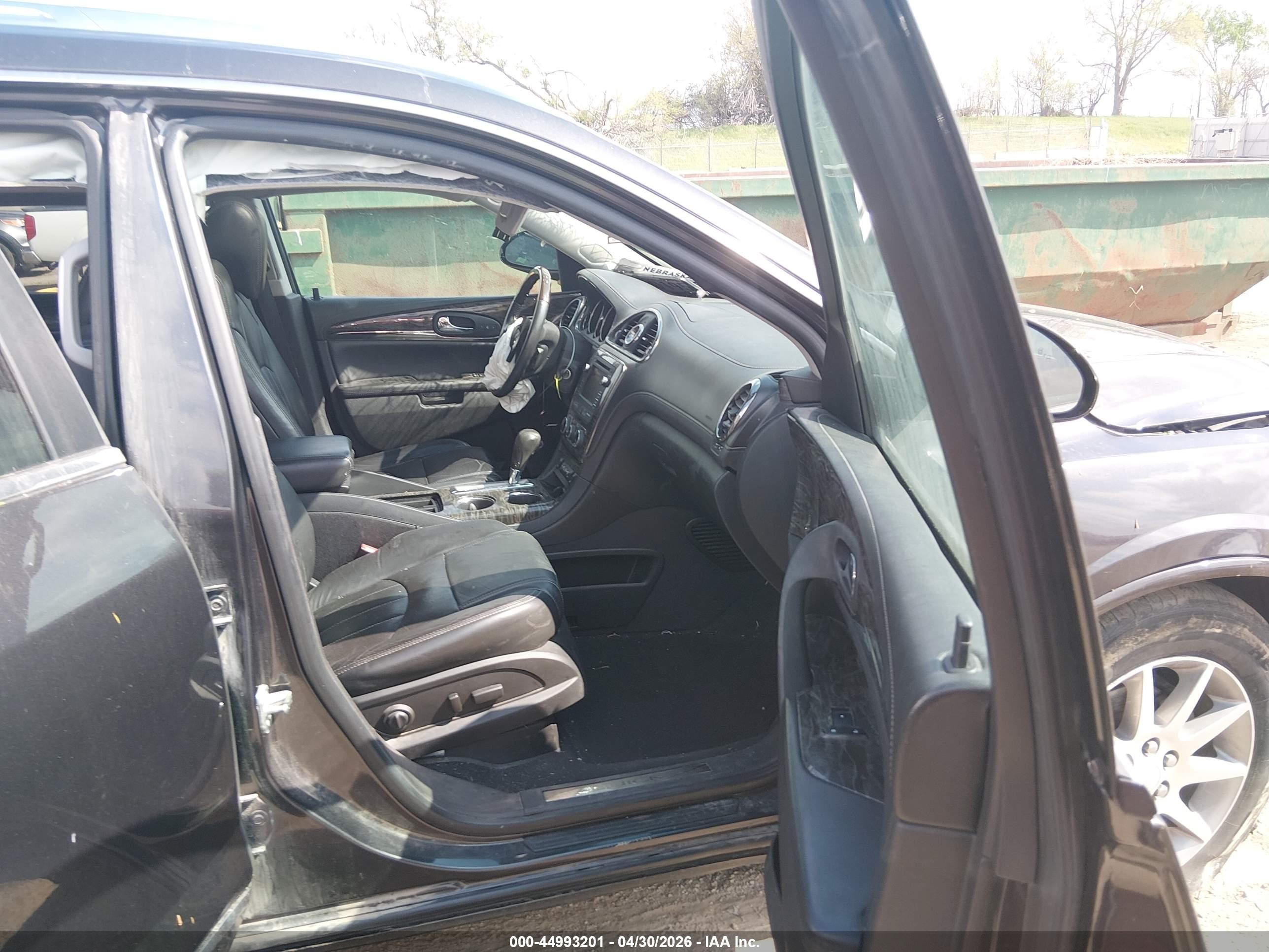 2014 Buick Enclave Leather Gray vin: 5GAKVBKD5EJ250424