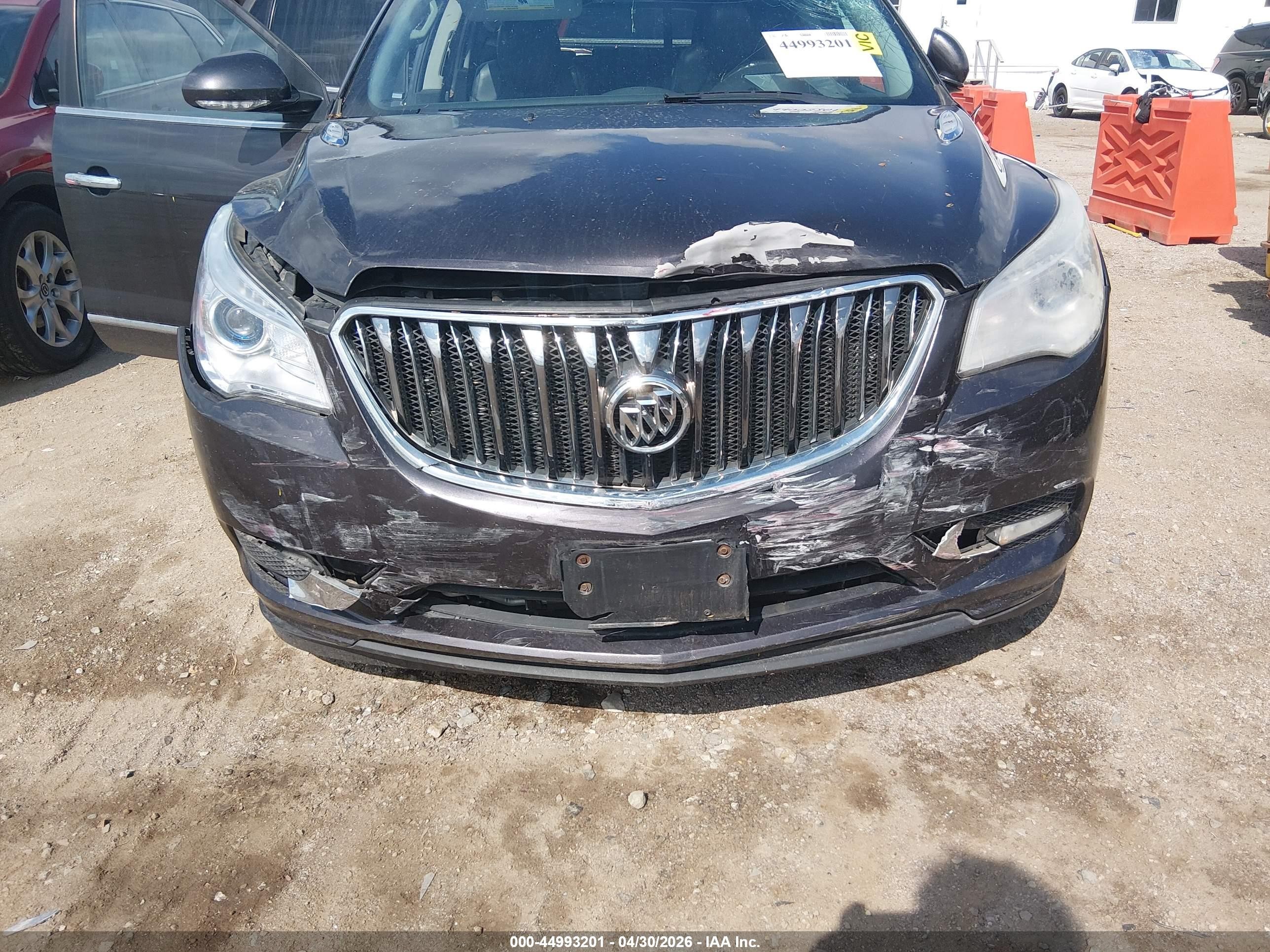 2014 Buick Enclave Leather Gray vin: 5GAKVBKD5EJ250424