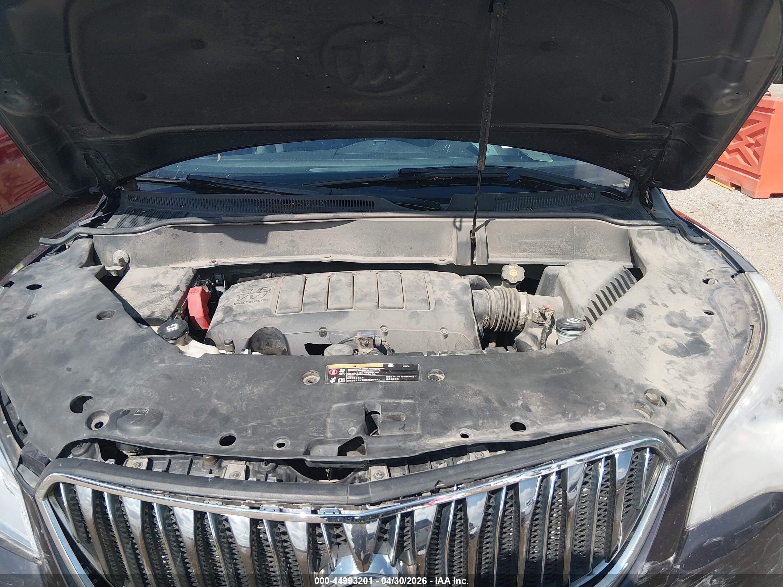 2014 Buick Enclave Leather Gray vin: 5GAKVBKD5EJ250424