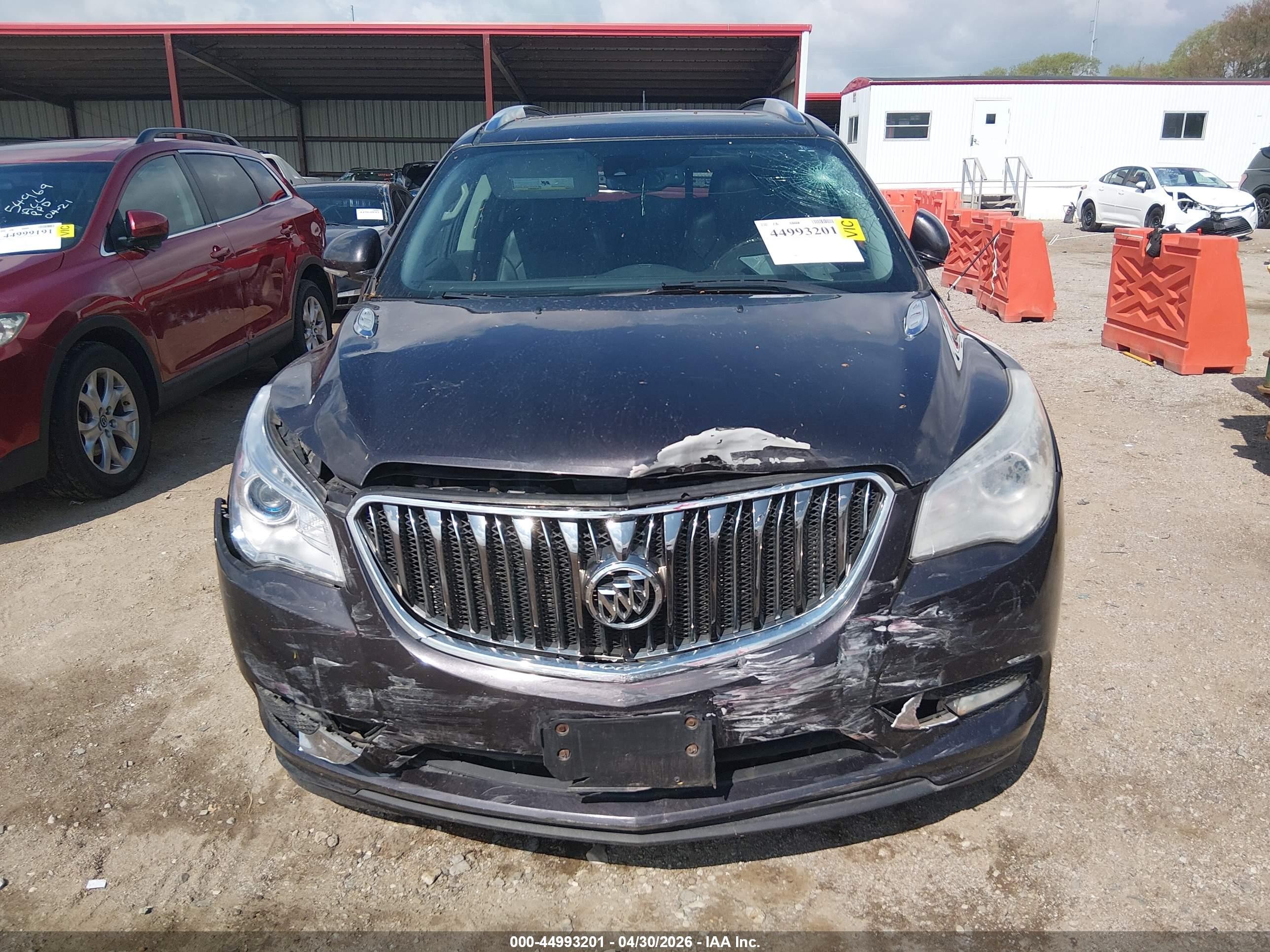 2014 Buick Enclave Leather Gray vin: 5GAKVBKD5EJ250424