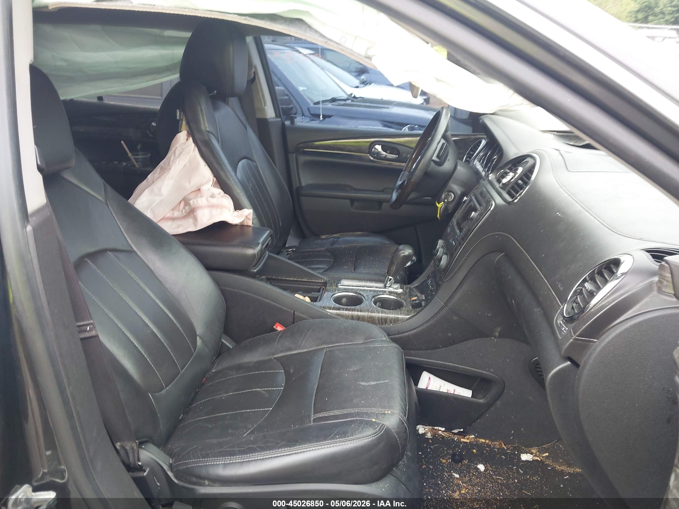 2014 Buick Enclave Leather Black vin: 5GAKVBKD5EJ251895