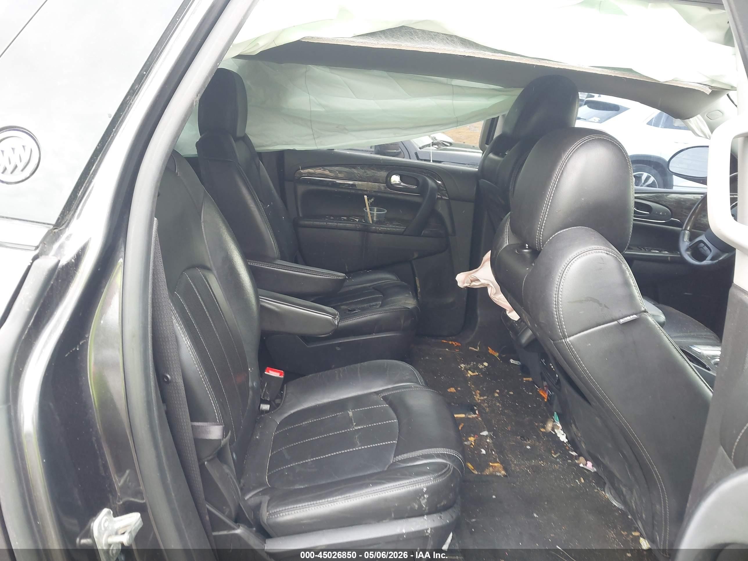 2014 Buick Enclave Leather Black vin: 5GAKVBKD5EJ251895