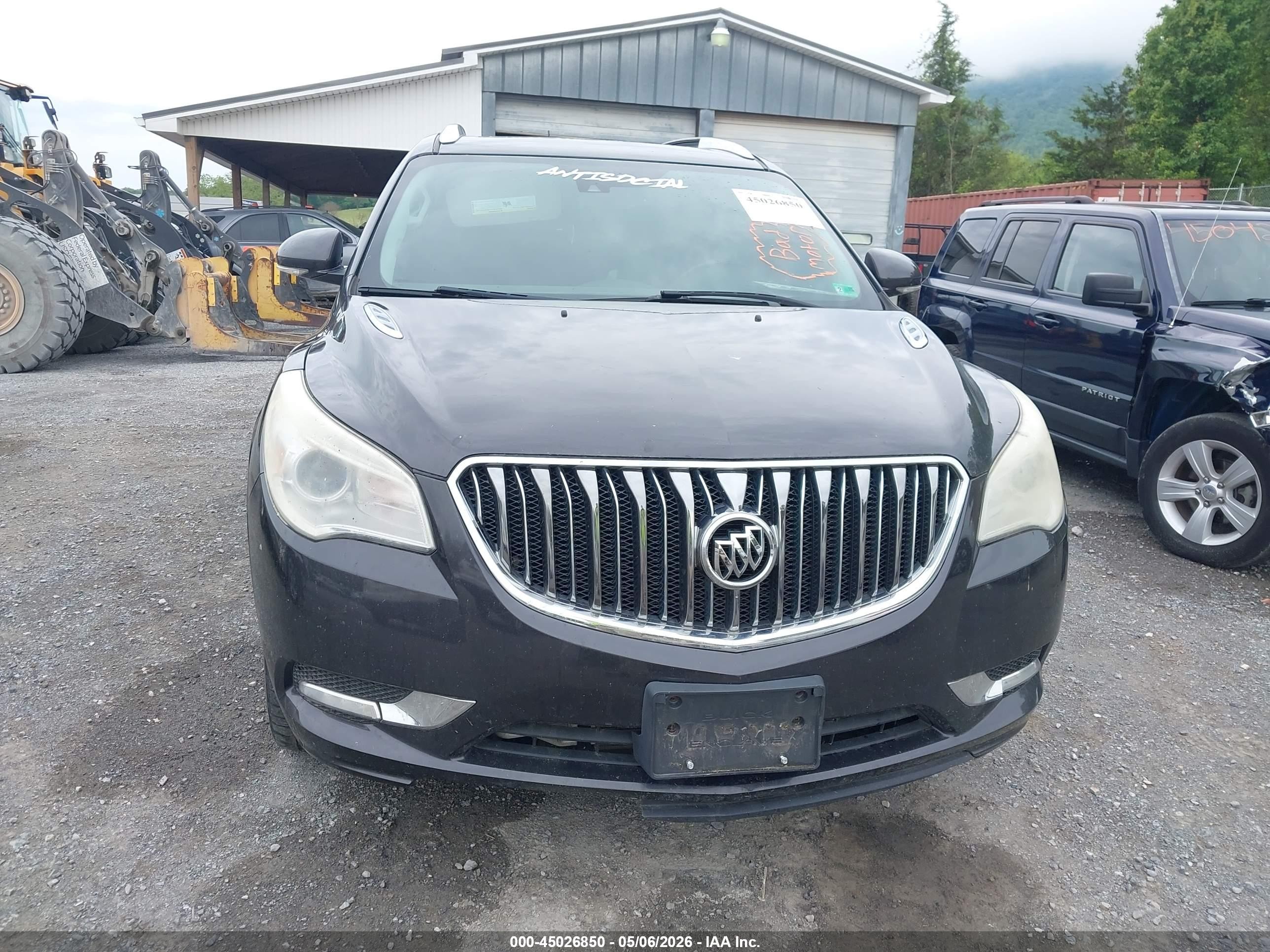 2014 Buick Enclave Leather Black vin: 5GAKVBKD5EJ251895